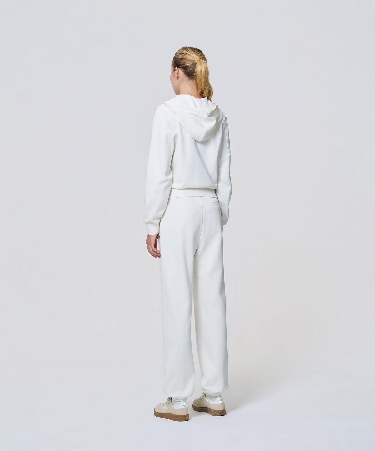 세르지오 타키니(SERGIO TACCHINI) W 버터쭈리 조거 팬츠 (Ivory)