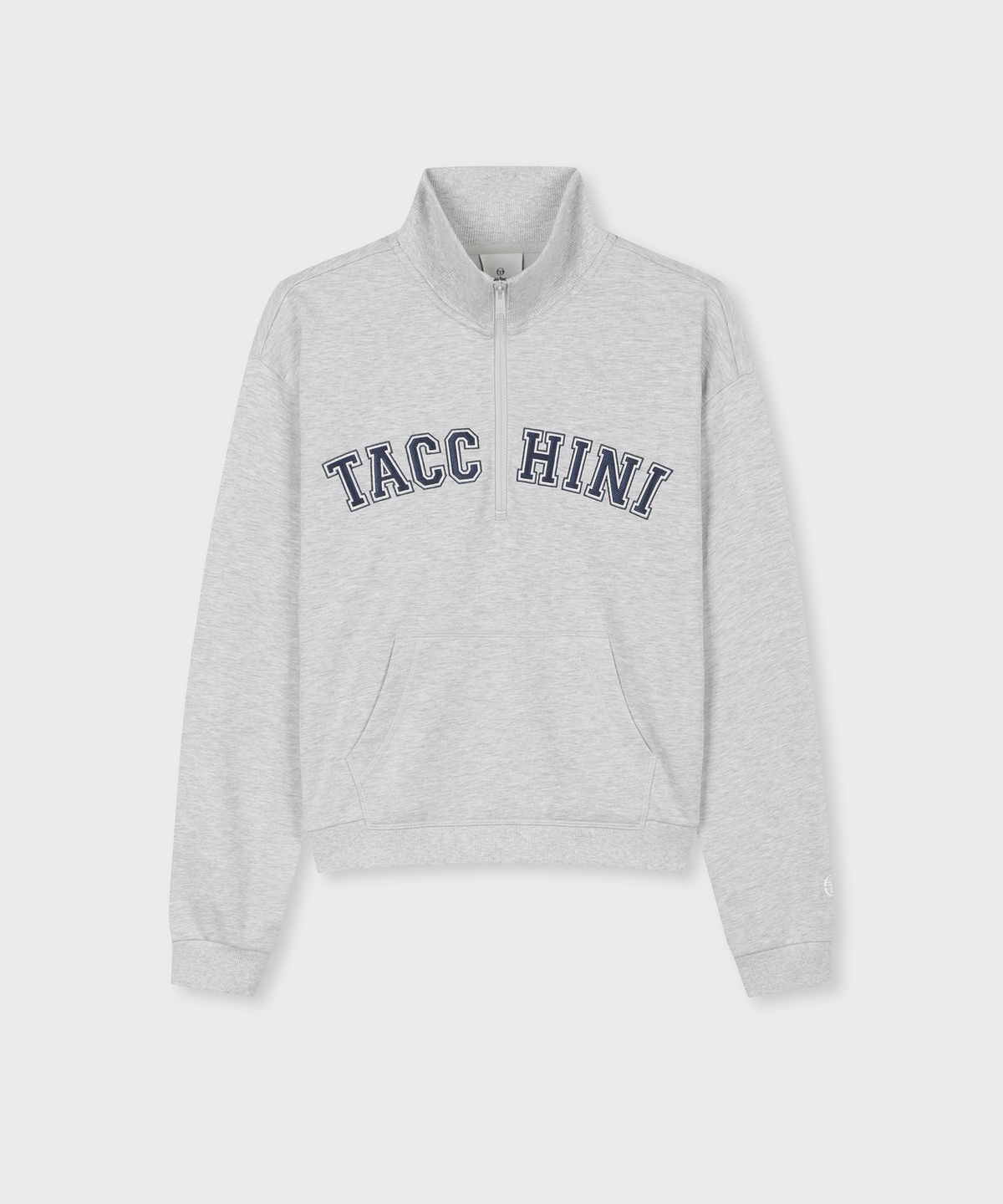 세르지오 타키니(SERGIO TACCHINI) W 아트웍 버터쭈리 하프집 (Melange Grey)
