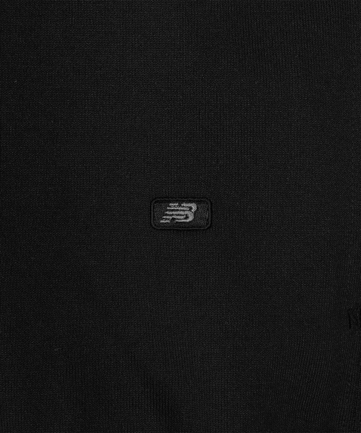 뉴발란스(NEW BALANCE) NBMDG31803 / UNI 에센셜 헤리티지 경량 스텐드넥 집업 (BLACK)