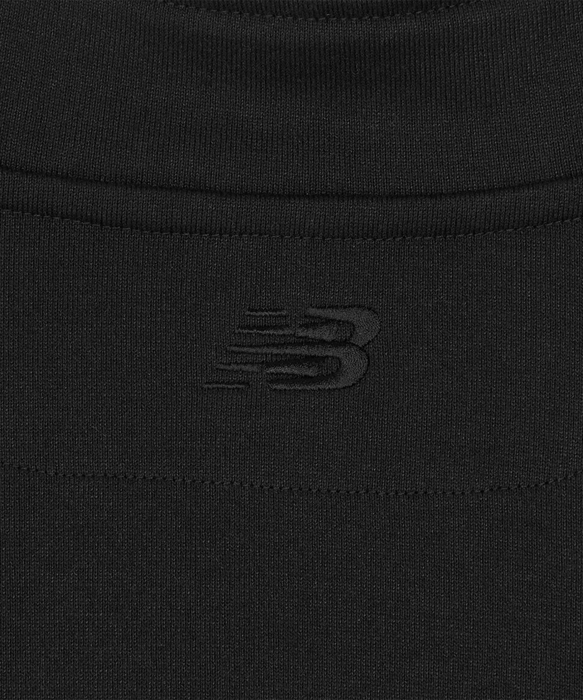 뉴발란스(NEW BALANCE) NBMDG31803 / UNI 에센셜 헤리티지 경량 스텐드넥 집업 (BLACK)