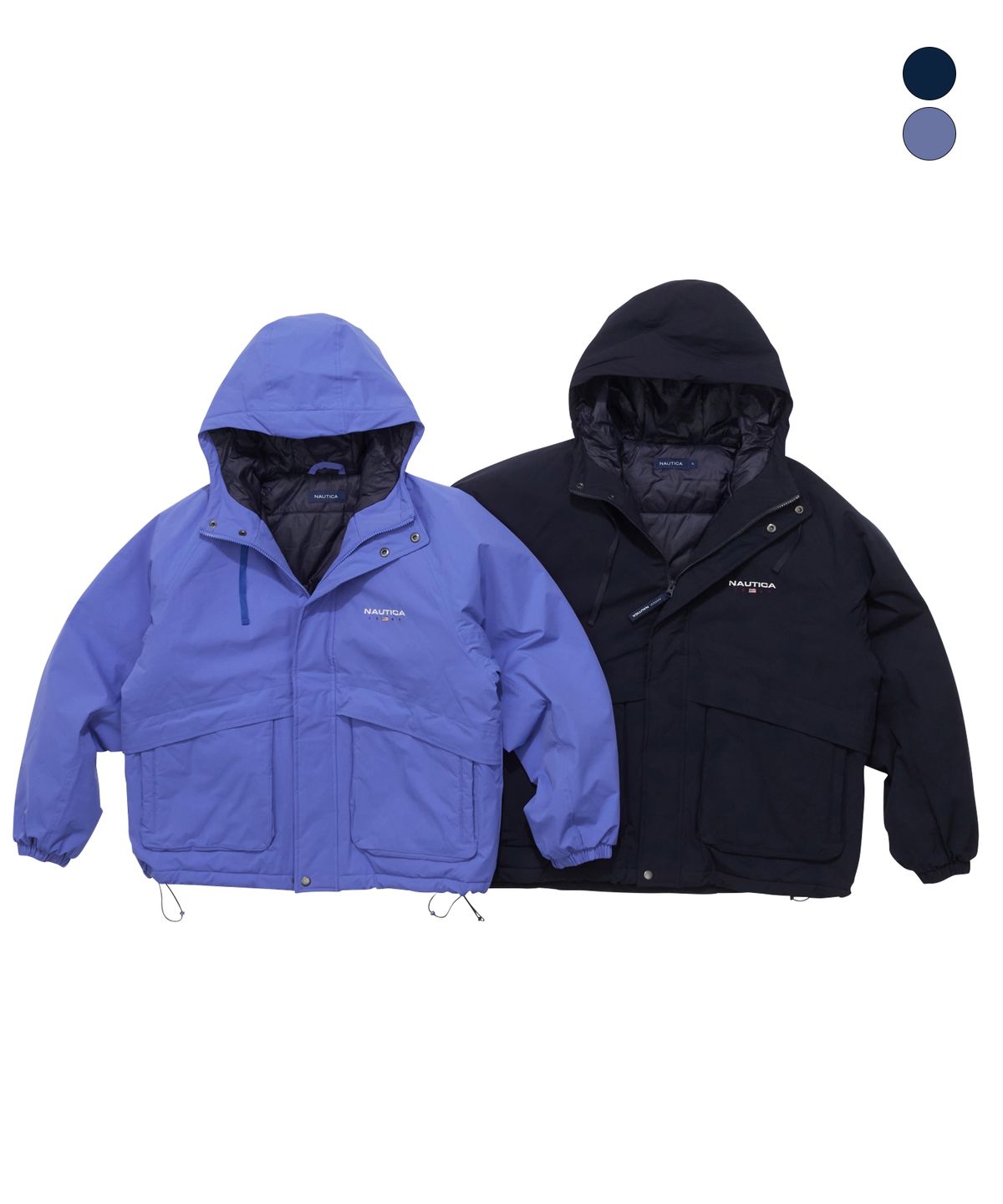 노티카(NAUTICA) 83플래그 후디드 요트 파카(2colors) NPD1656