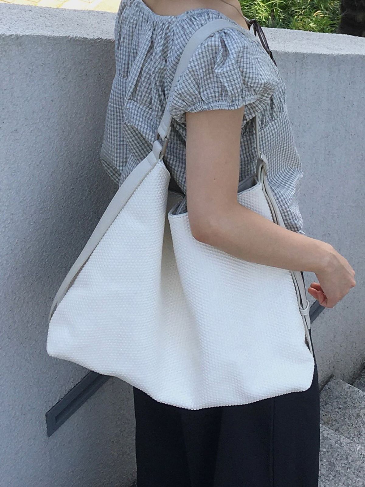 데누(DENU) [리퍼브][아울렛]La Nuit Bag [White]