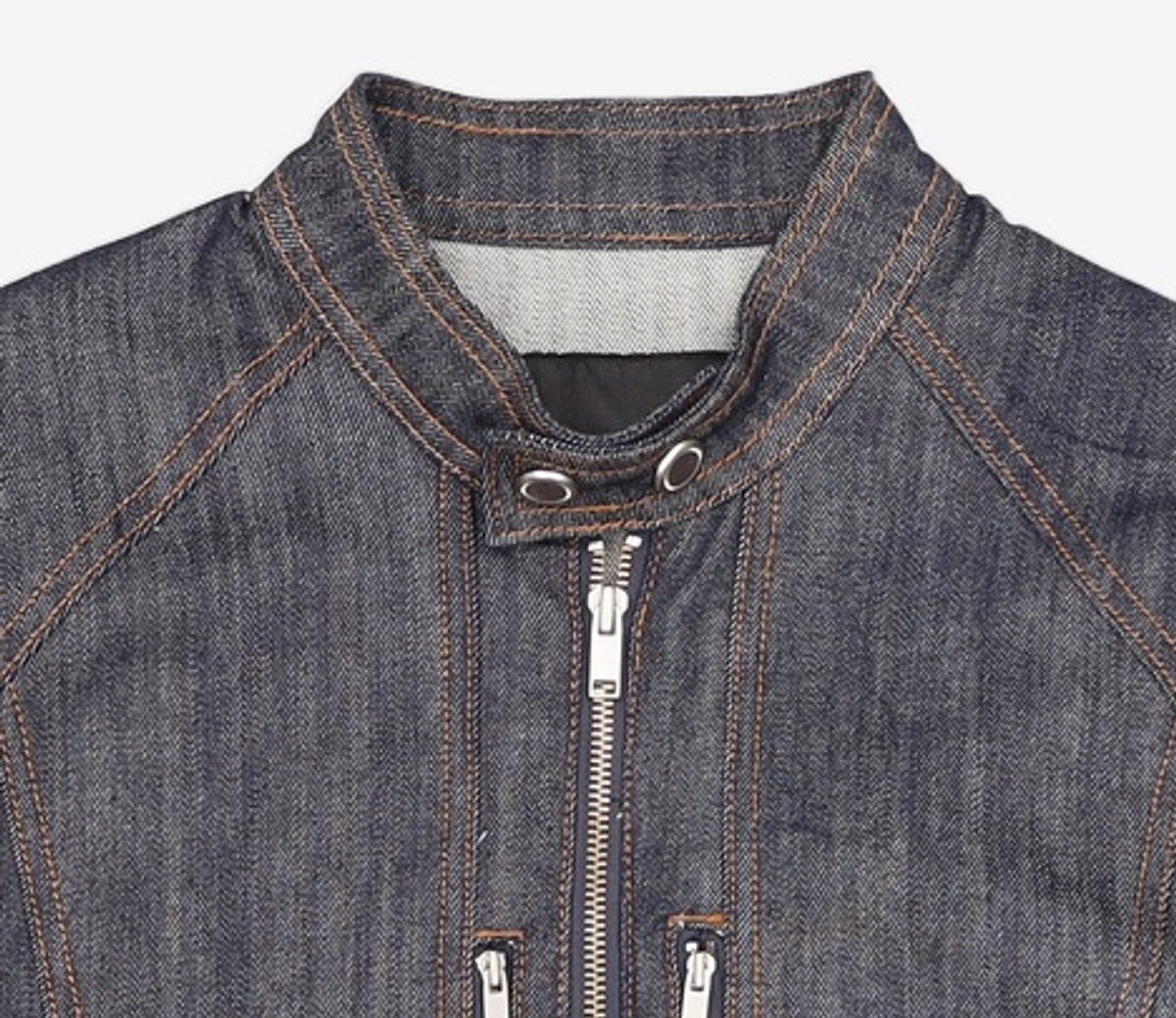 피스워커(PIECE WORKER) Terso Raw Indigo Biker Jacket L
