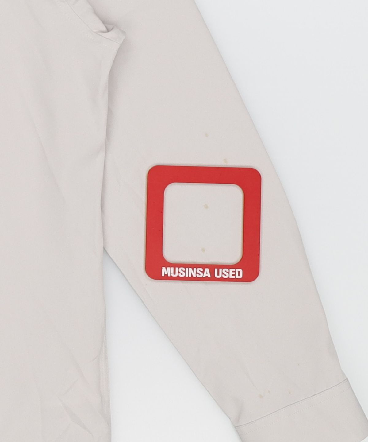 무신사 스탠다드(MUSINSA STANDARD) 릴렉스 핏 실키 셔츠 [라이트 그레이] L