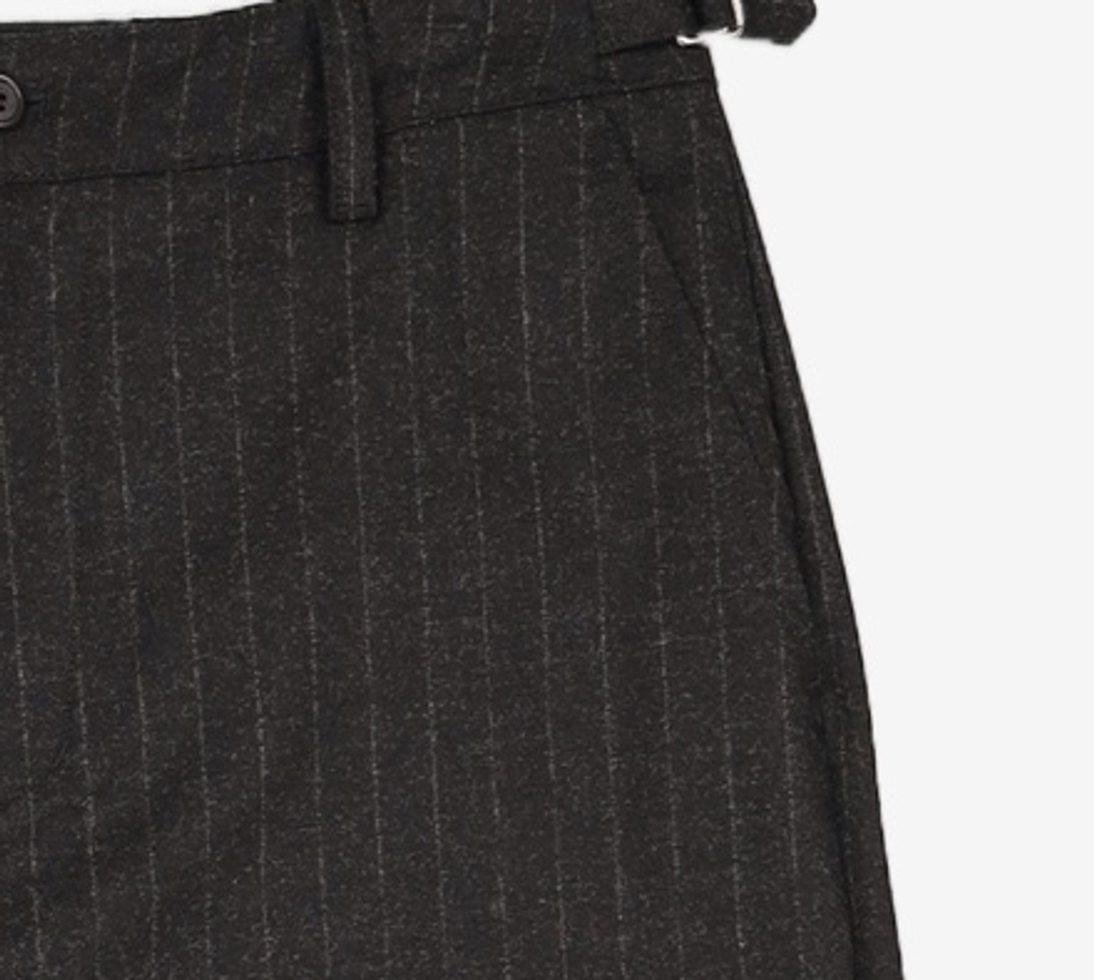 해칭룸(HATCHINGROOM) Bondage Snow Trousers Corduroy Shadow Check Black S