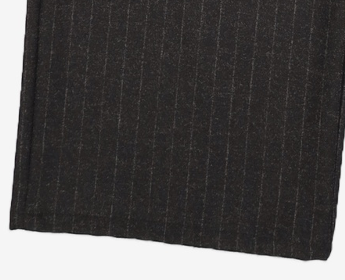 해칭룸(HATCHINGROOM) Bondage Snow Trousers Corduroy Shadow Check Black S
