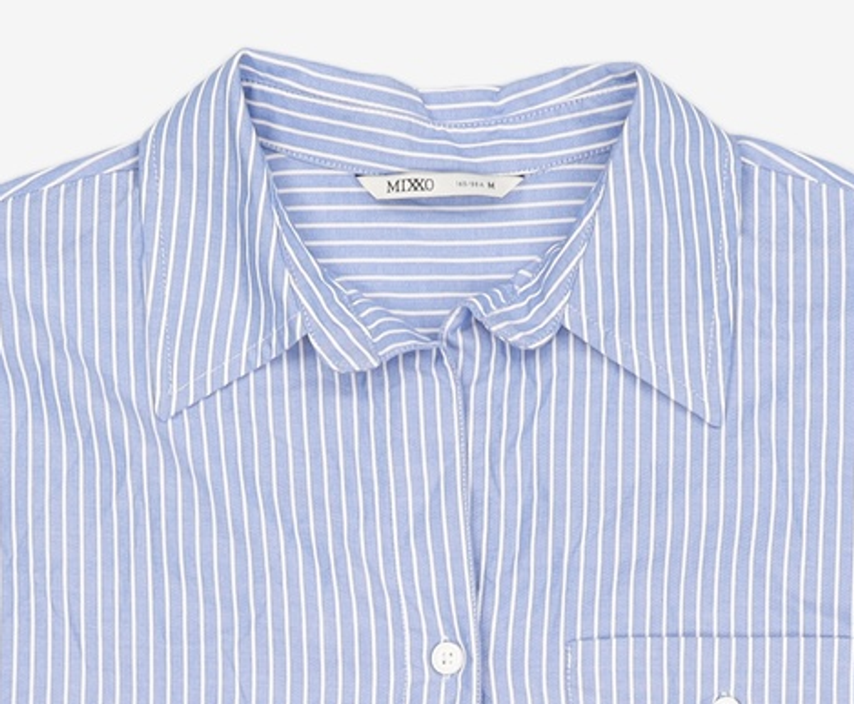 미쏘(MIXXO) 옥스포드 오버핏 셔츠_MIWYWF350A M