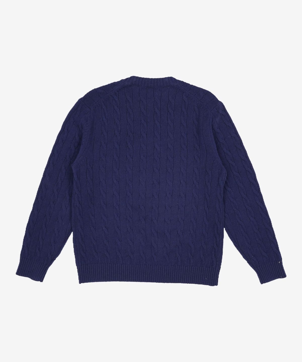 브룩스 브라더스(BROOKS BROTHERS) 셔틀랜드 케이블 풀오버 (네이비) (BBWRMOF410) M