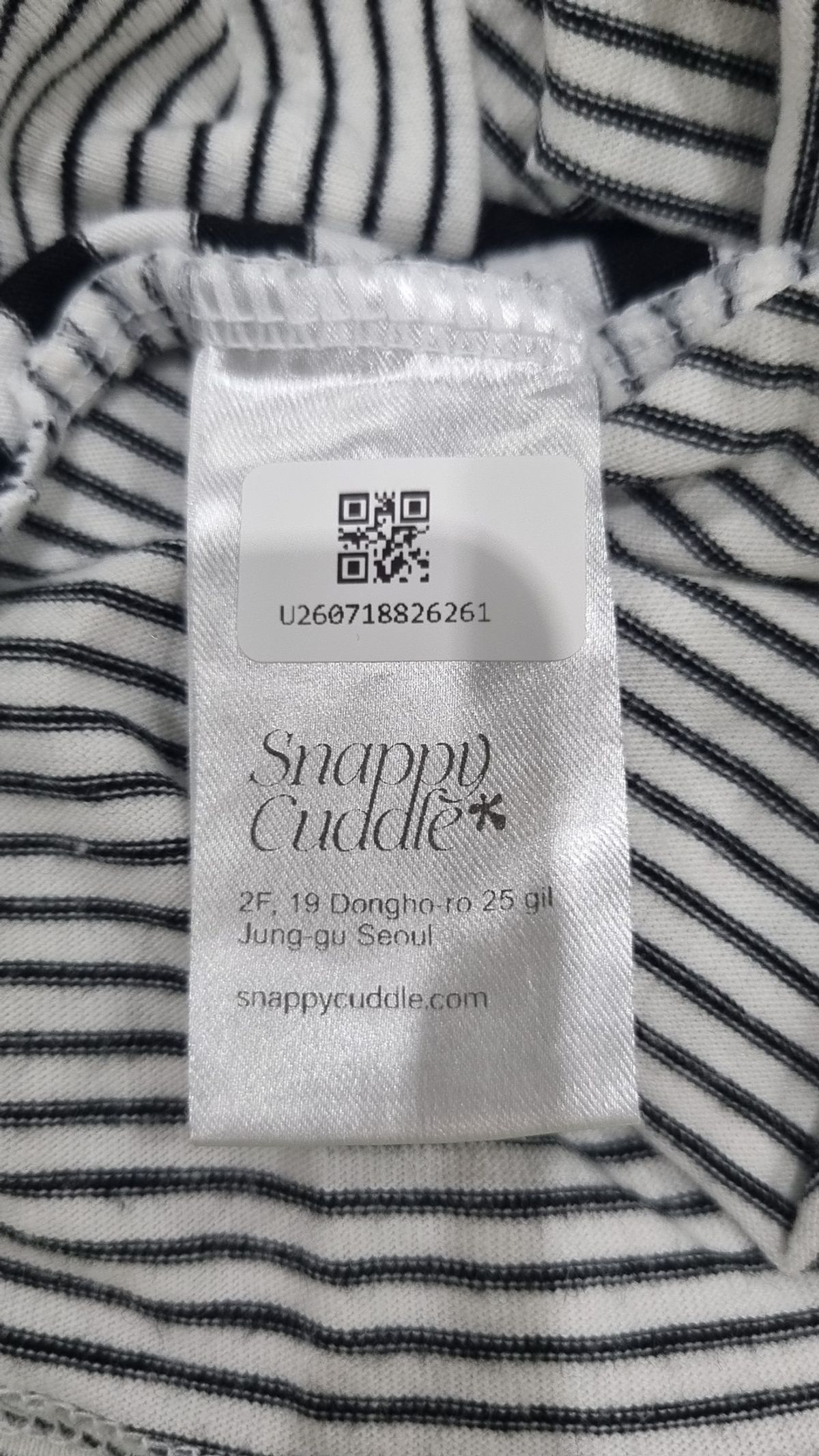 스내피커들(SNAPPY CUDDLE) 긴소매 티셔츠 2