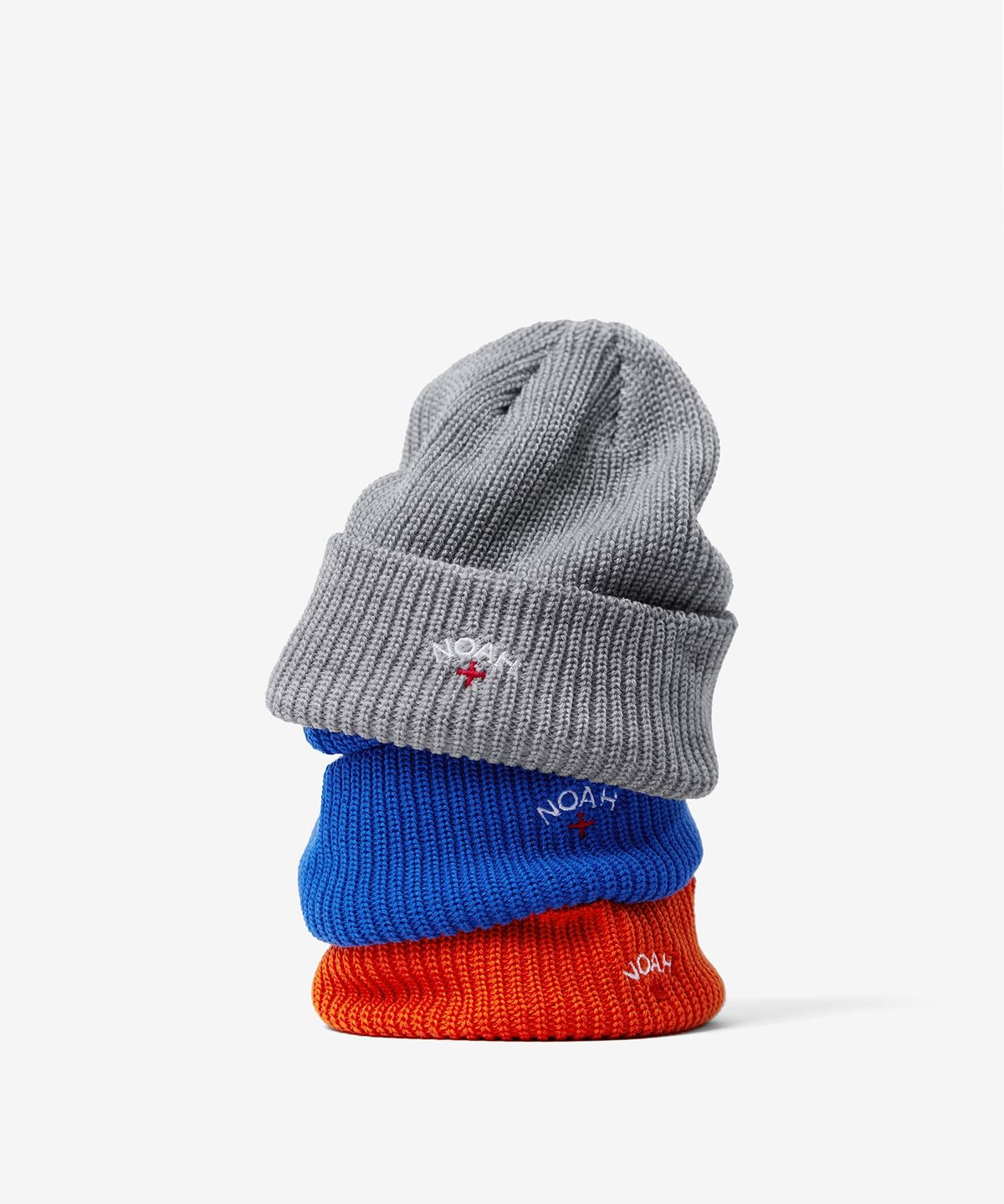 노아(NOAH) (U) 코어 로고 비니 헤더 그레이 CORE LOGO BEANIE HEATHER GREY