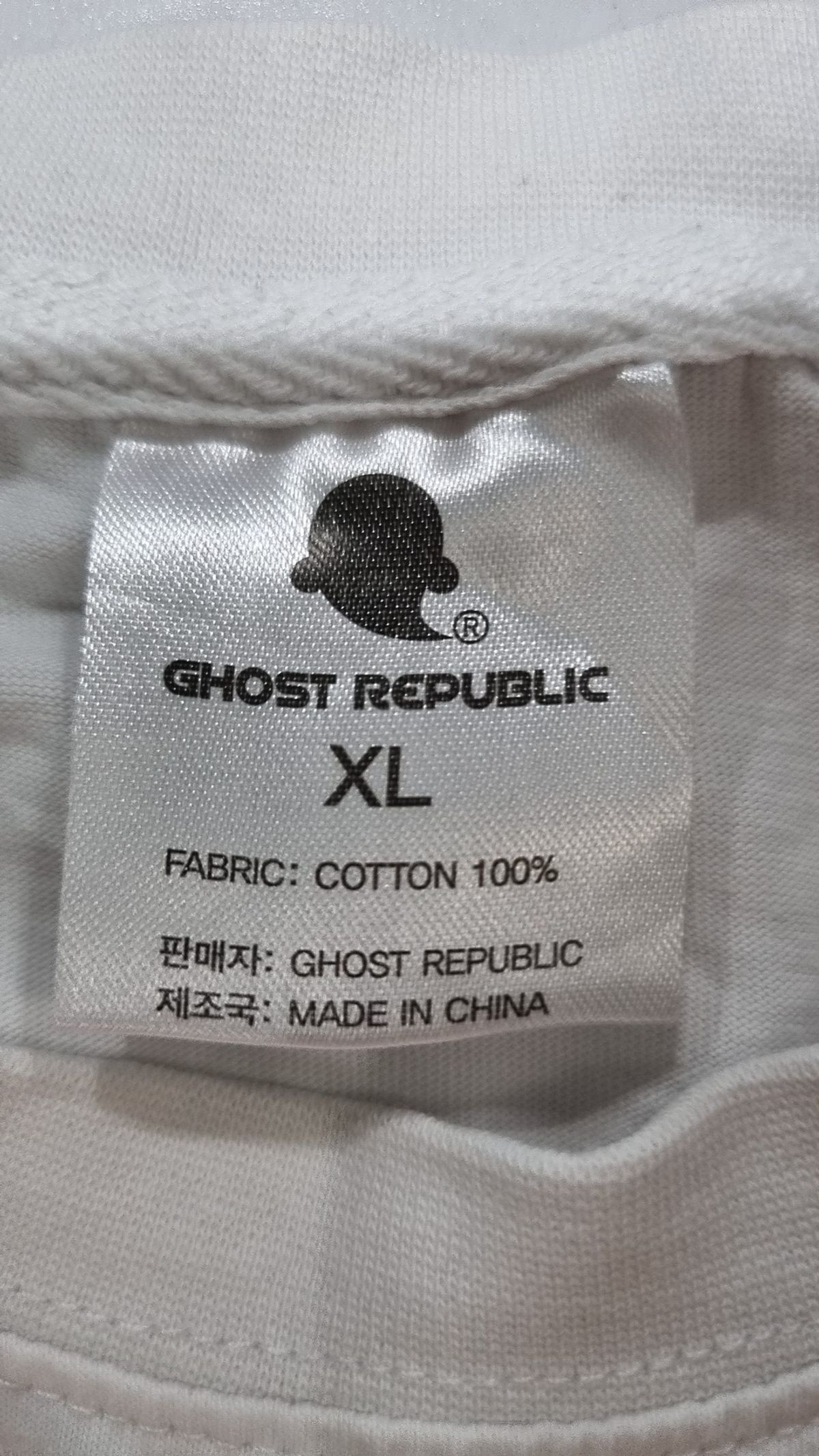 고스트리퍼블릭(GHOST REPUBLIC) 반소매 티셔츠 XL