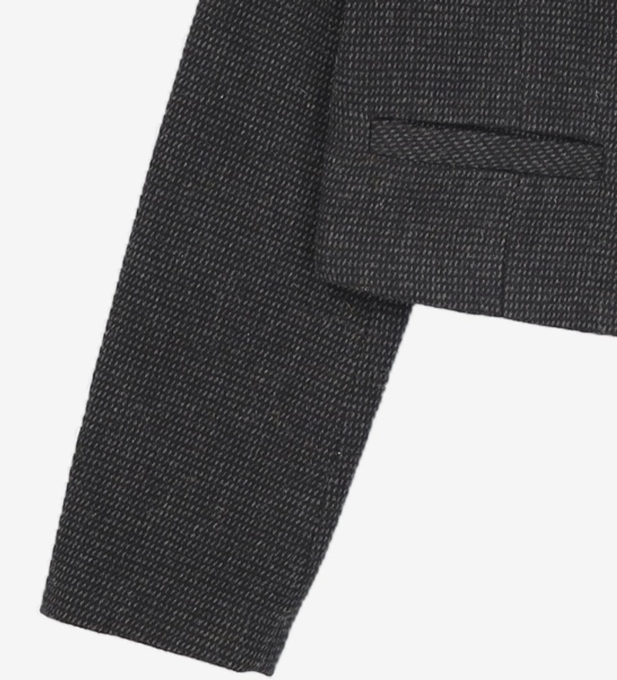 미쏘(MIXXO) 테일러드 울 크롭자켓_MIWJKET02G M