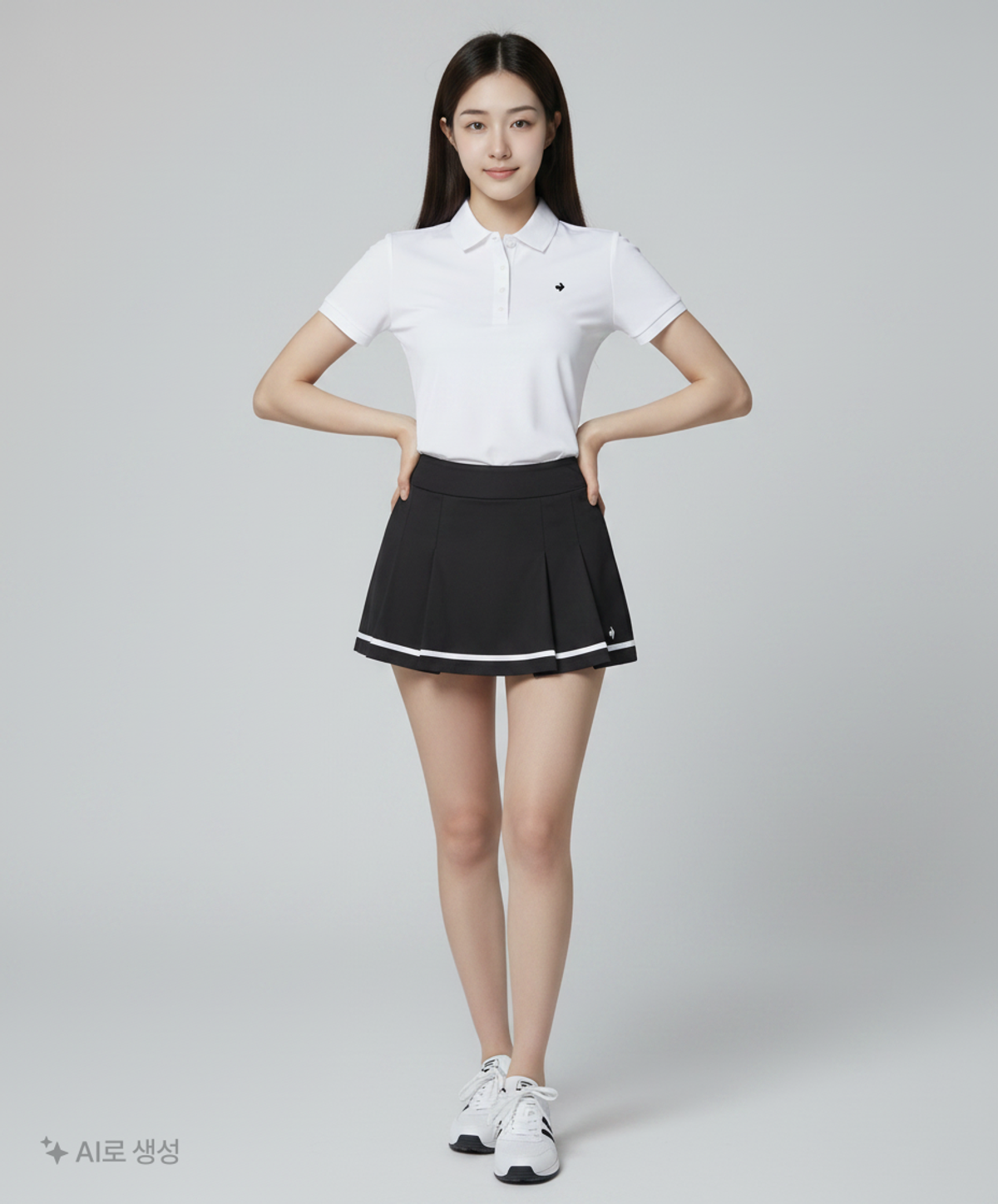 르꼬끄 스포르티브(LE COQ SPORTIF) 미니스커트 XS