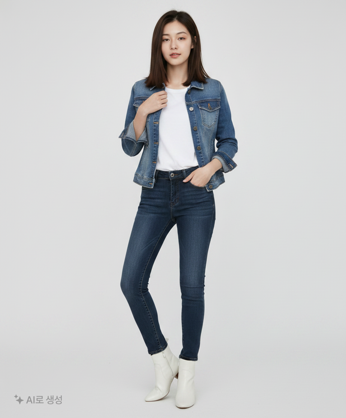 자라(ZARA) 데님/트러커 재킷 L