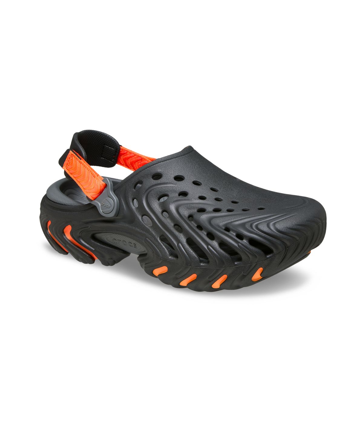 크록스(CROCS) 에코 II 클로그 - 오렌지 버스트 / 212810-0TL
