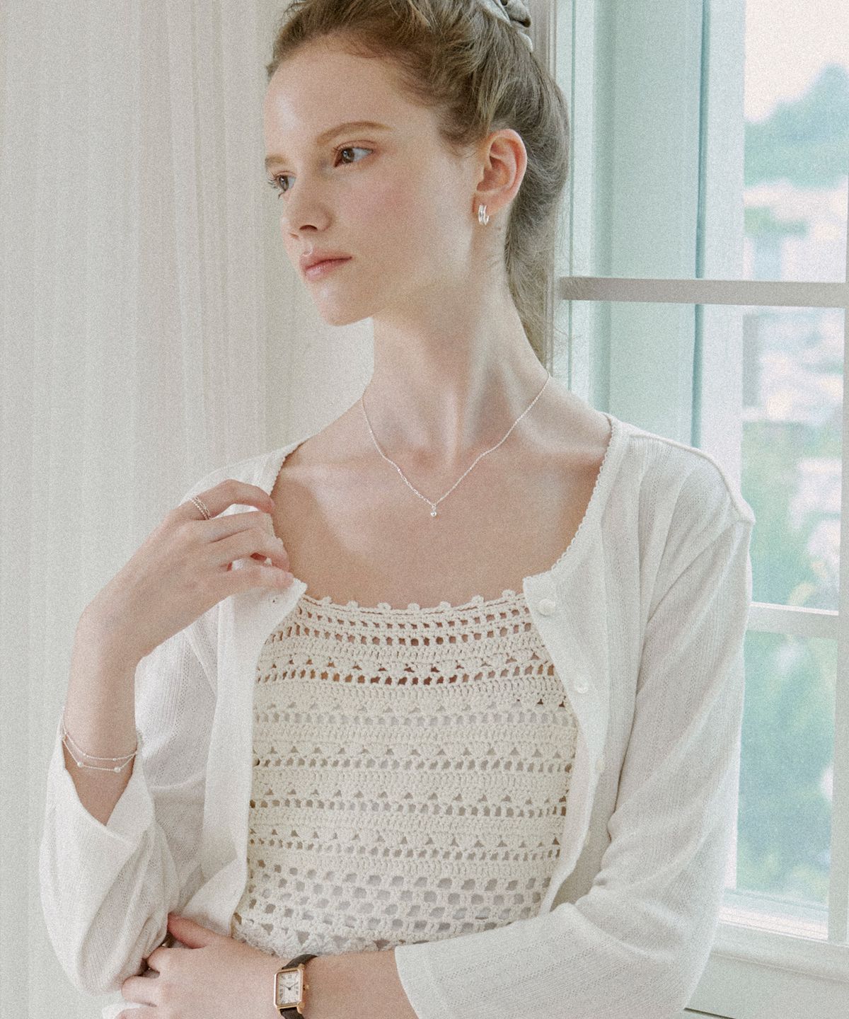 세인트스코트런던(ST.SCOTT LONDON) Lucent Twin Open Ring /STJ-RB1209WG