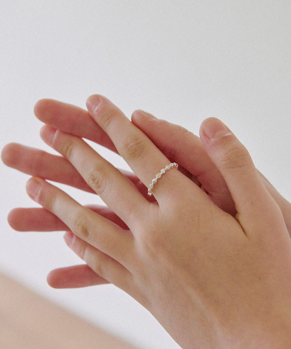 세인트스코트런던(ST.SCOTT LONDON) Mellow Heart Silver Ring / STJ-RB1204WG