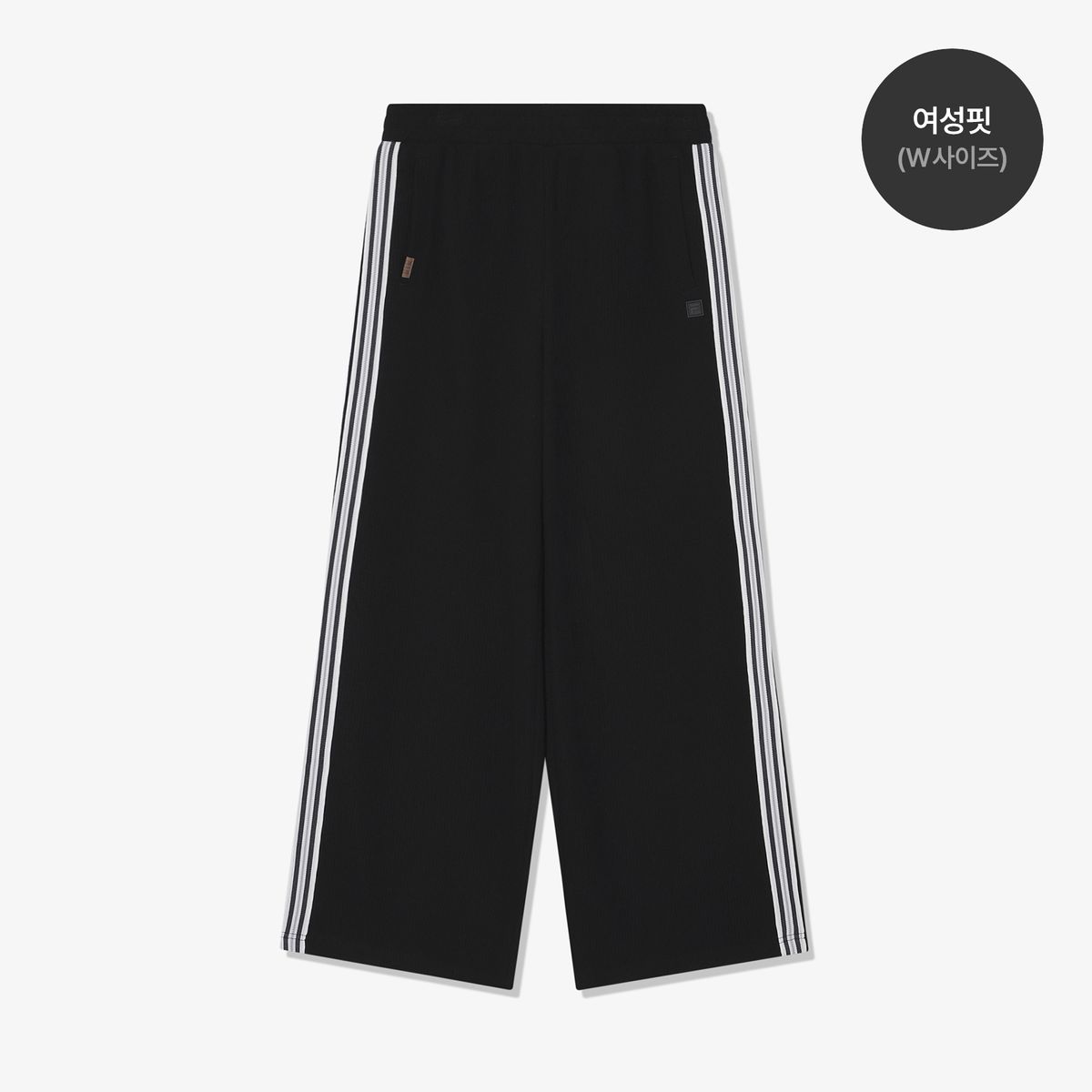휠라(FILA) 1911 니트트랙 팬츠 블랙