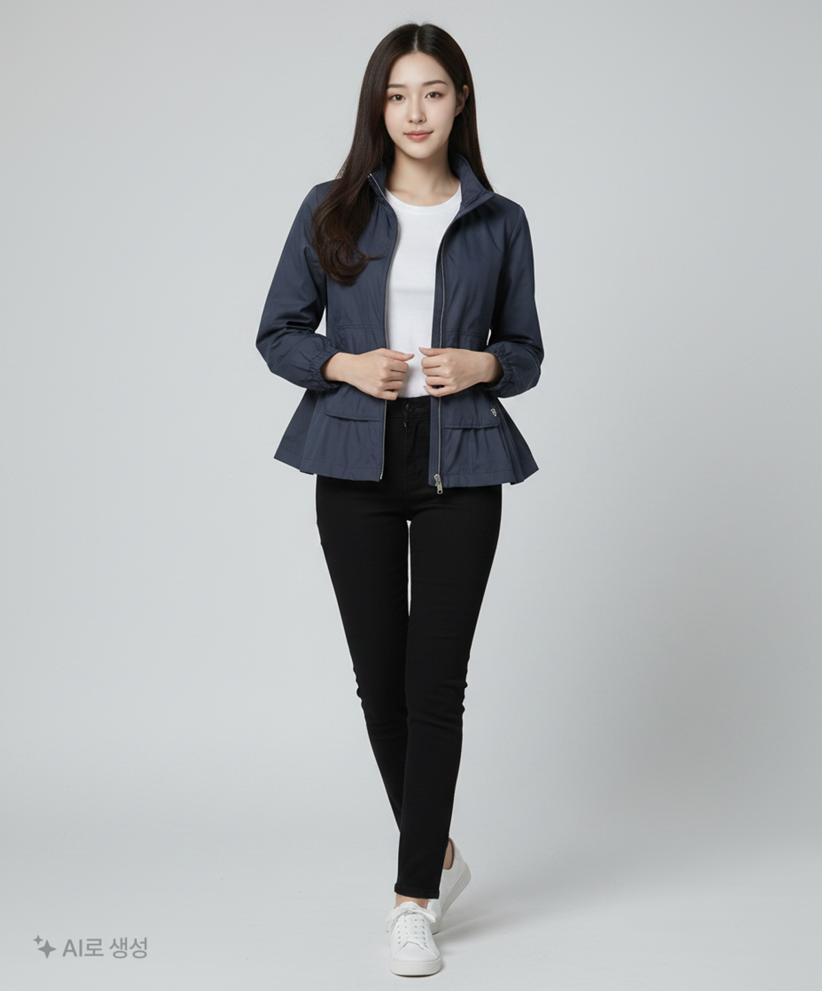 안나수이(Anna Sui) 나일론/코치 재킷 M
