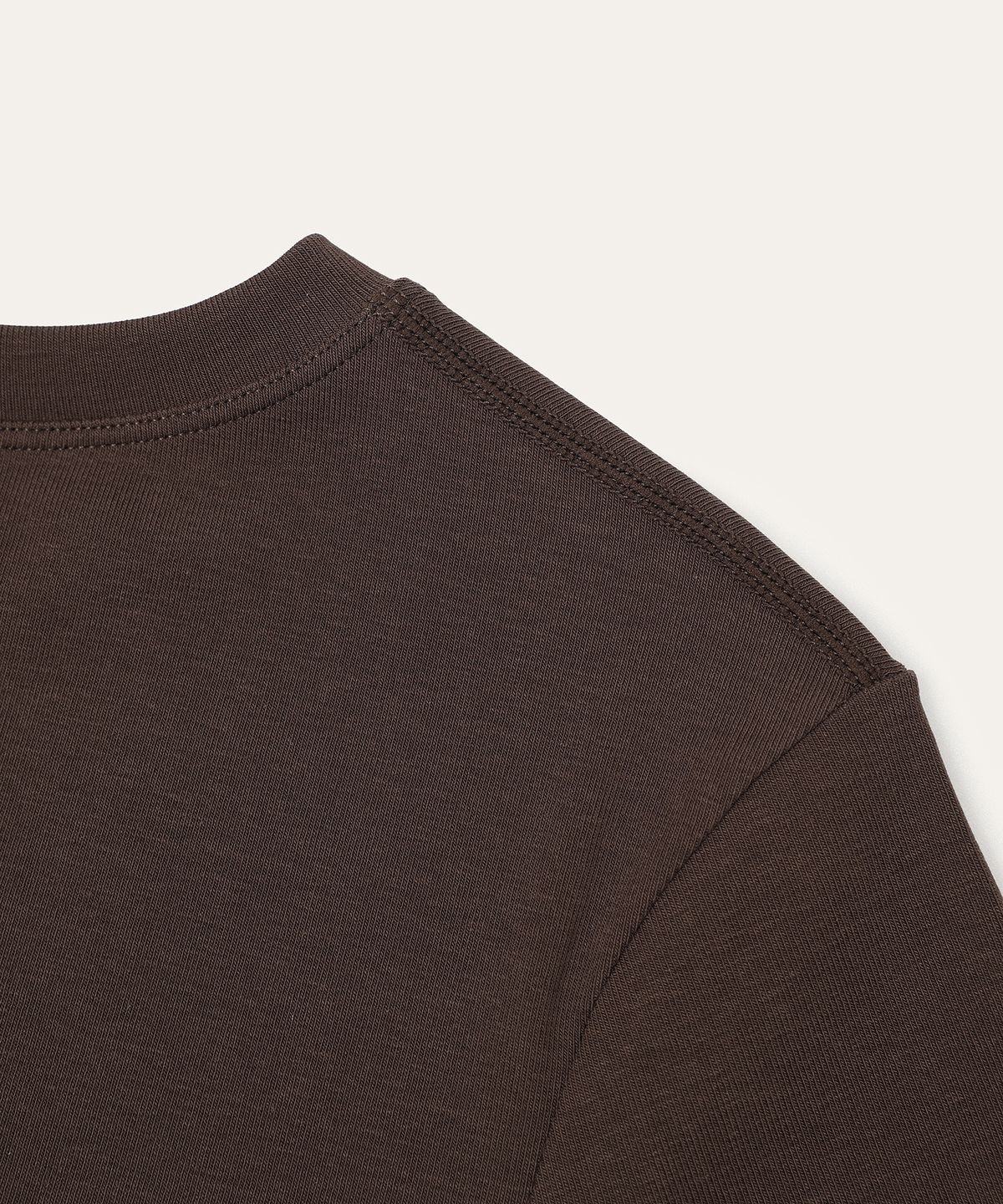 오베르(AUBER) Organic Short Sleeve - Brown