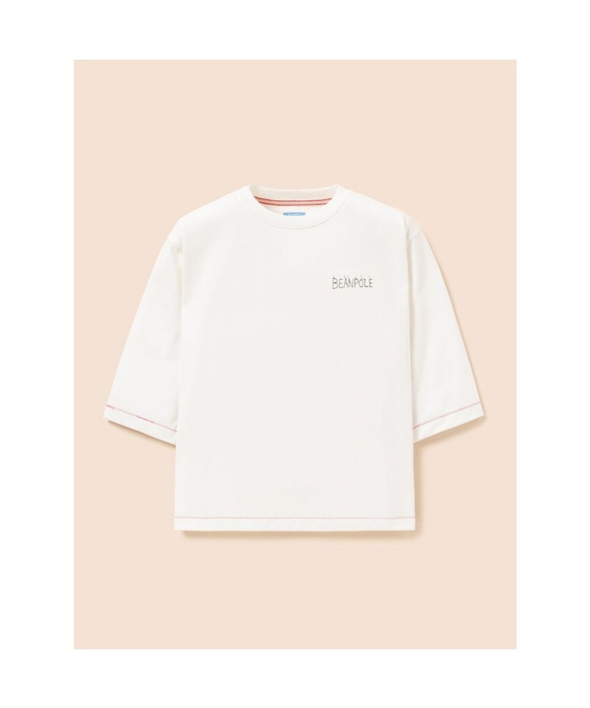 빈폴 키즈(BEANPOLE KIDS) [정희기] 7부 티셔츠  아이보리 (BI6741U020)