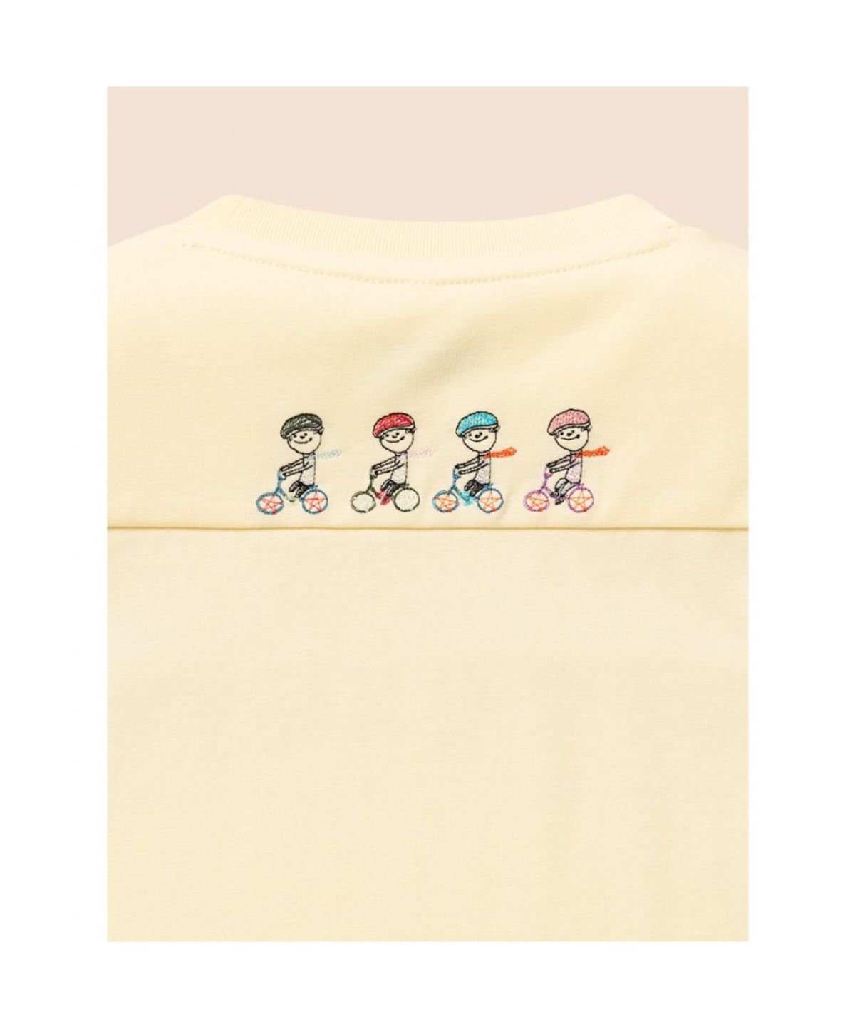 빈폴 키즈(BEANPOLE KIDS) [정희기] 등판 4모티브 7부 티셔츠  옐로우 (BI6741U03E)