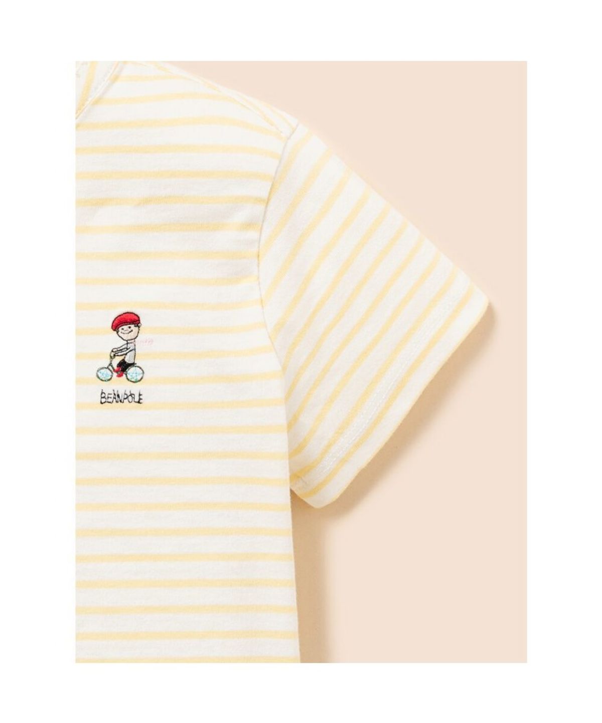 빈폴 키즈(BEANPOLE KIDS) [정희기] 여아 헨리넥 티셔츠  옐로우 (BI6742G04E)