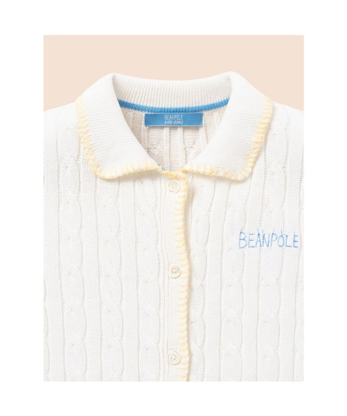 빈폴 키즈(BEANPOLE KIDS) [정희기] 여아 니트 카디건  아이보리 (BI675AG900)