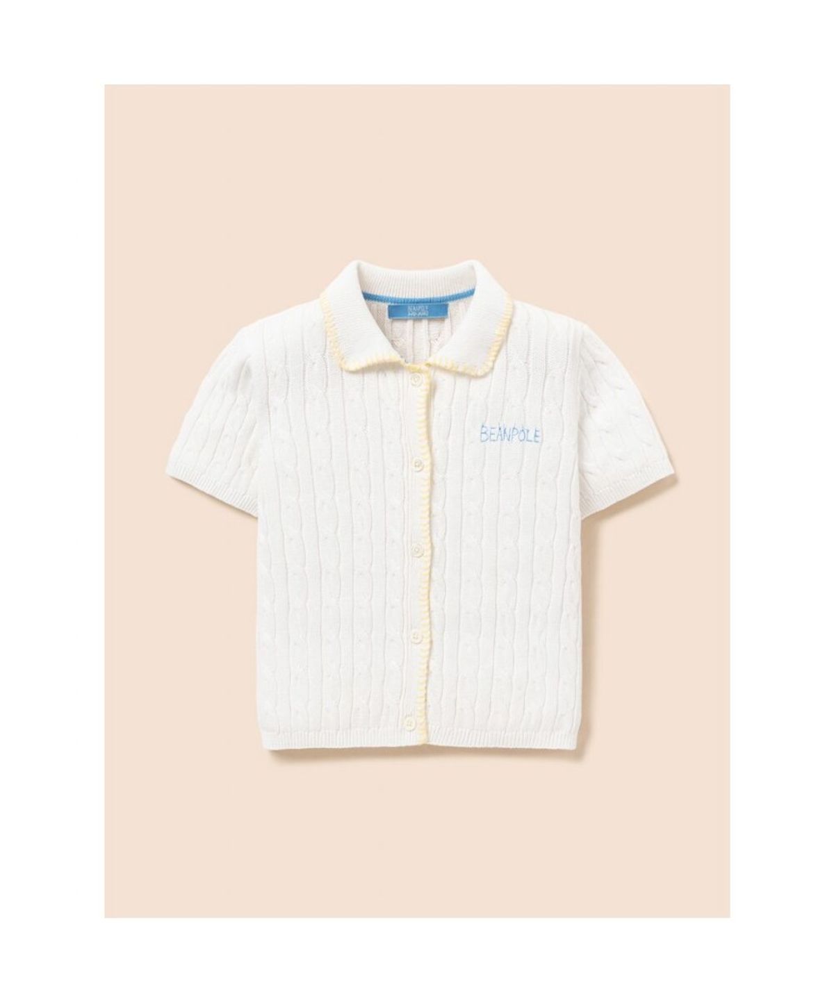 빈폴 키즈(BEANPOLE KIDS) [정희기] 여아 니트 카디건  아이보리 (BI675AG900)