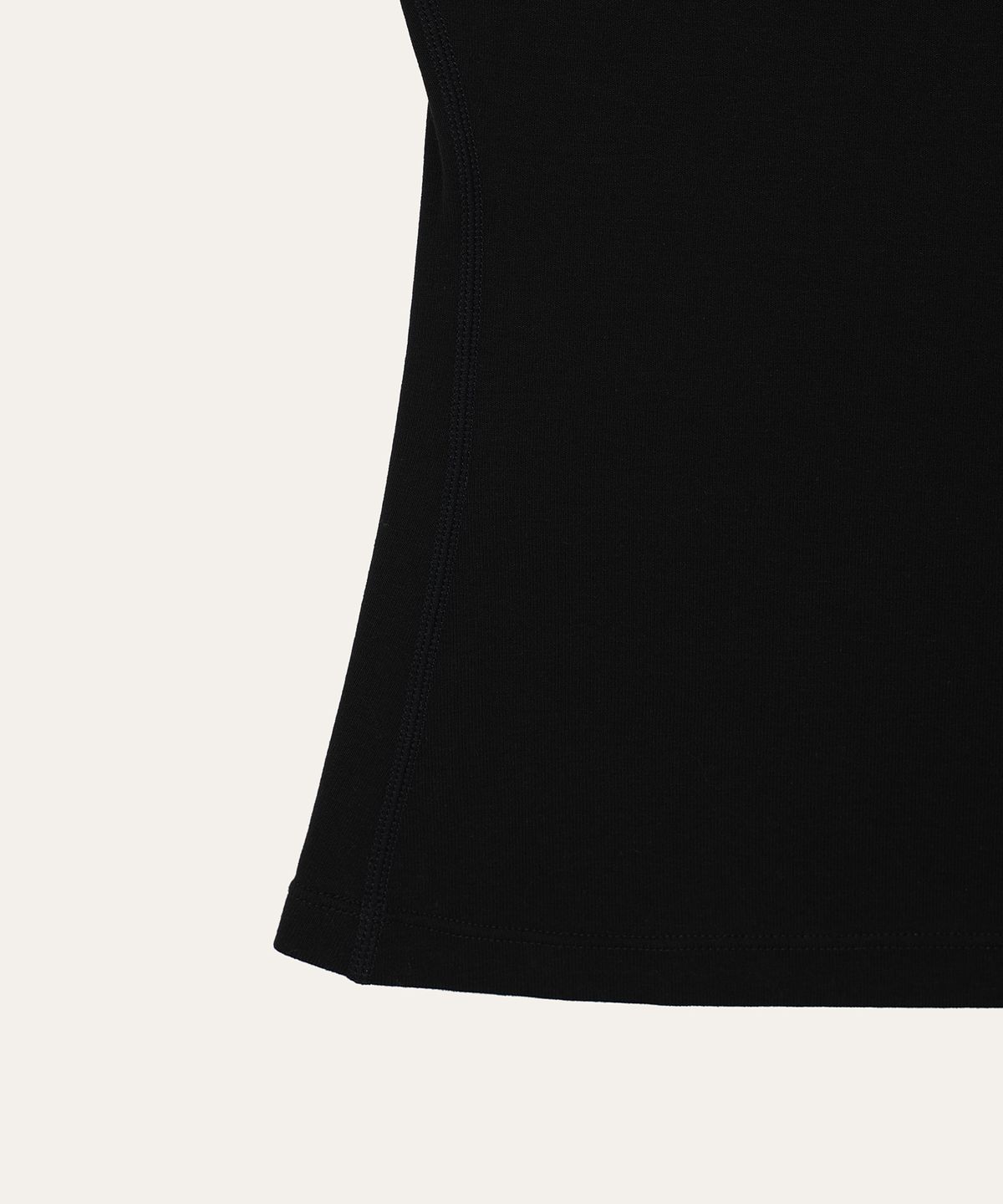오베르(AUBER) Organic Short Sleeve - Black