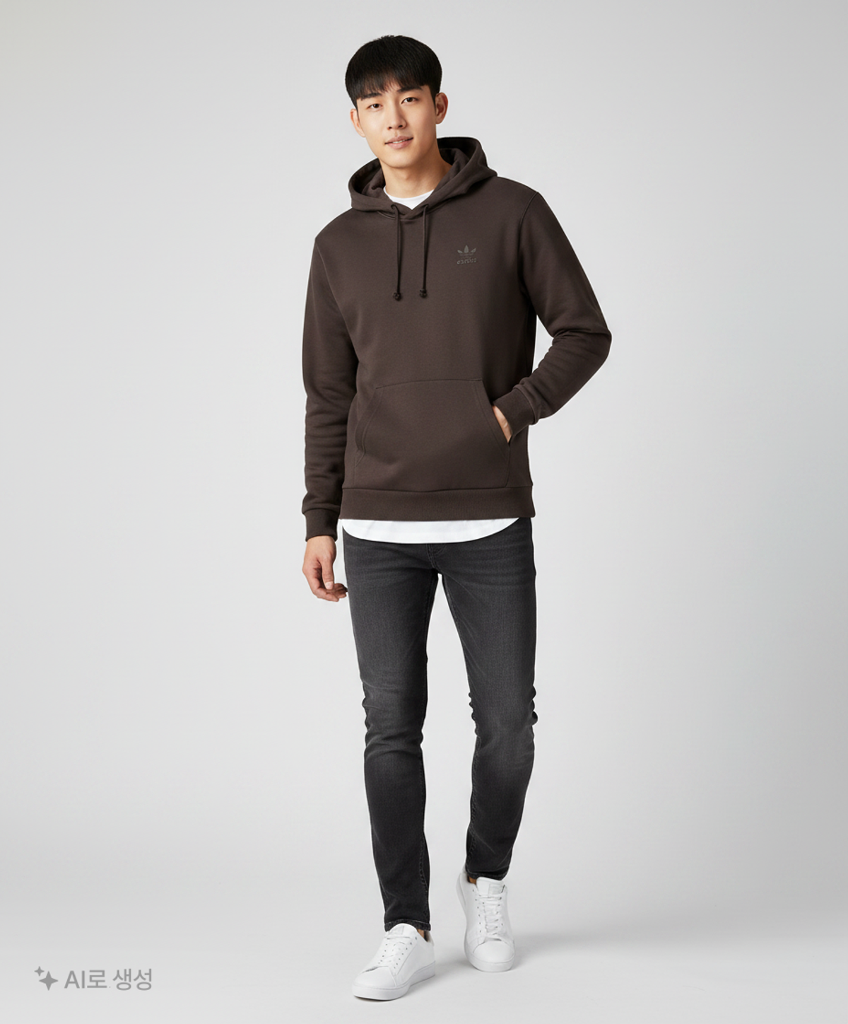 아디다스(ADIDAS) 후드 티셔츠 100