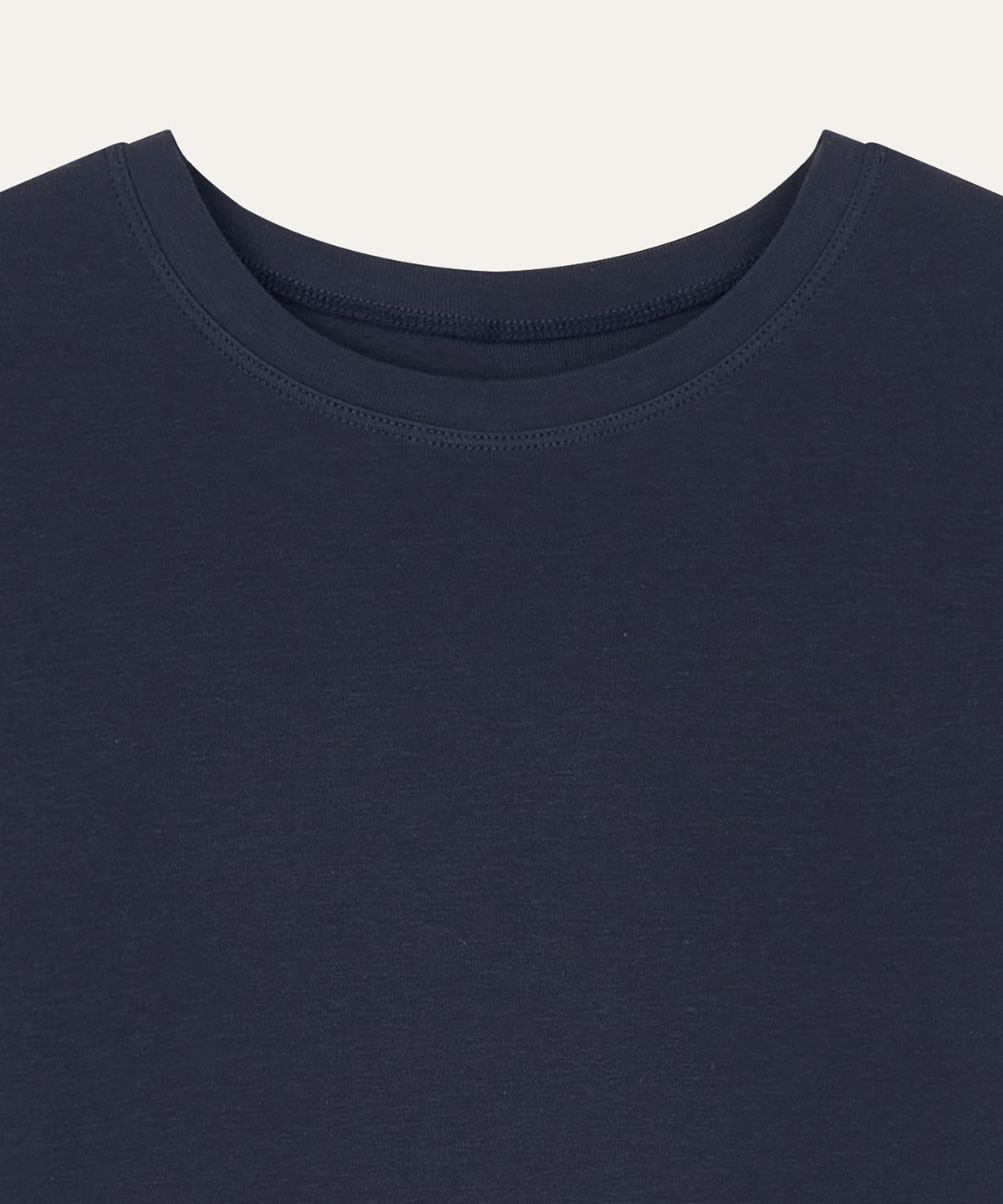 오베르(AUBER) Organic Short Sleeve - Navy