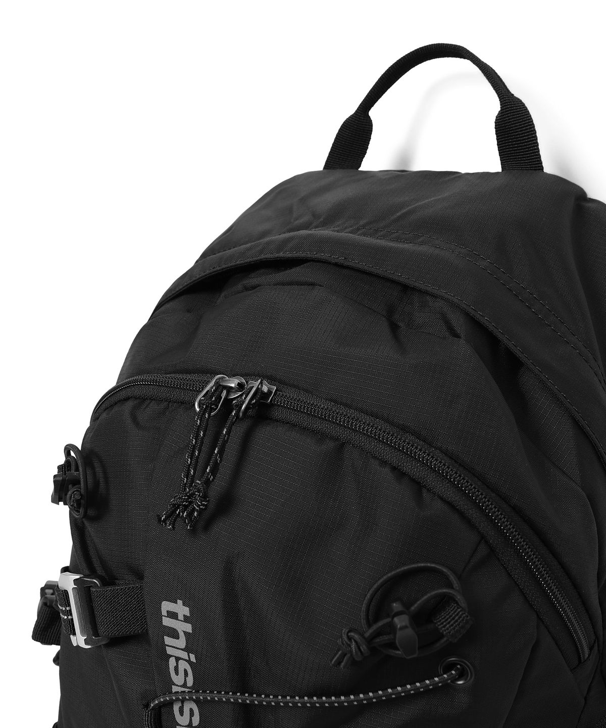 디스이즈네버댓(THISISNEVERTHAT) SP-Logo Field Backpack 28 Black