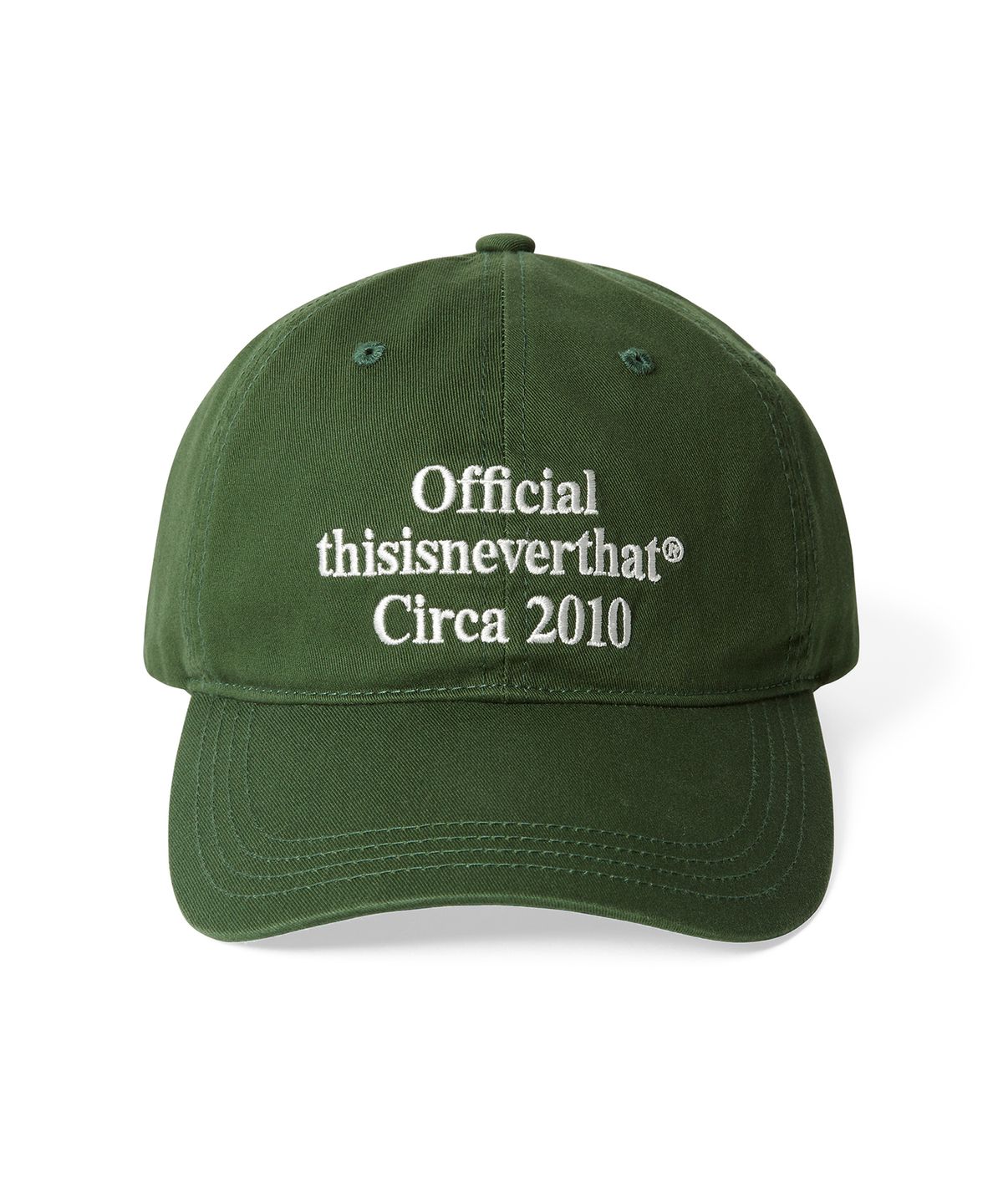 디스이즈네버댓(THISISNEVERTHAT) Times Cap Green