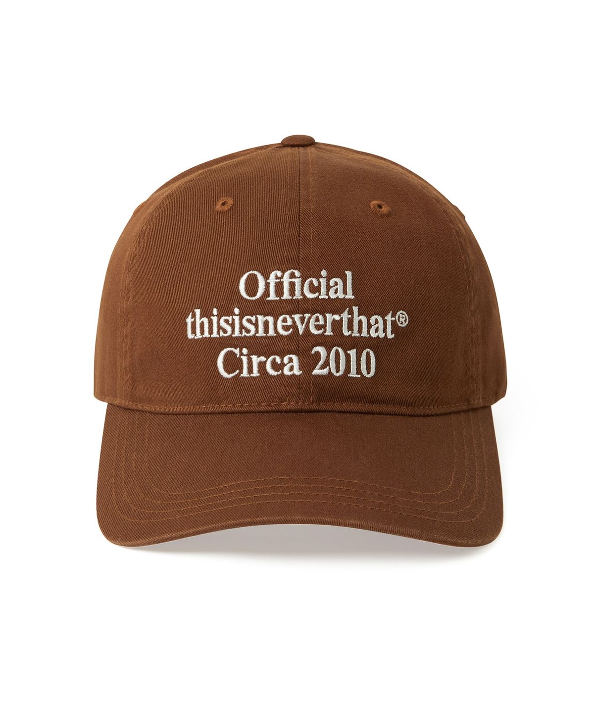 디스이즈네버댓(THISISNEVERTHAT) Times Cap Brick