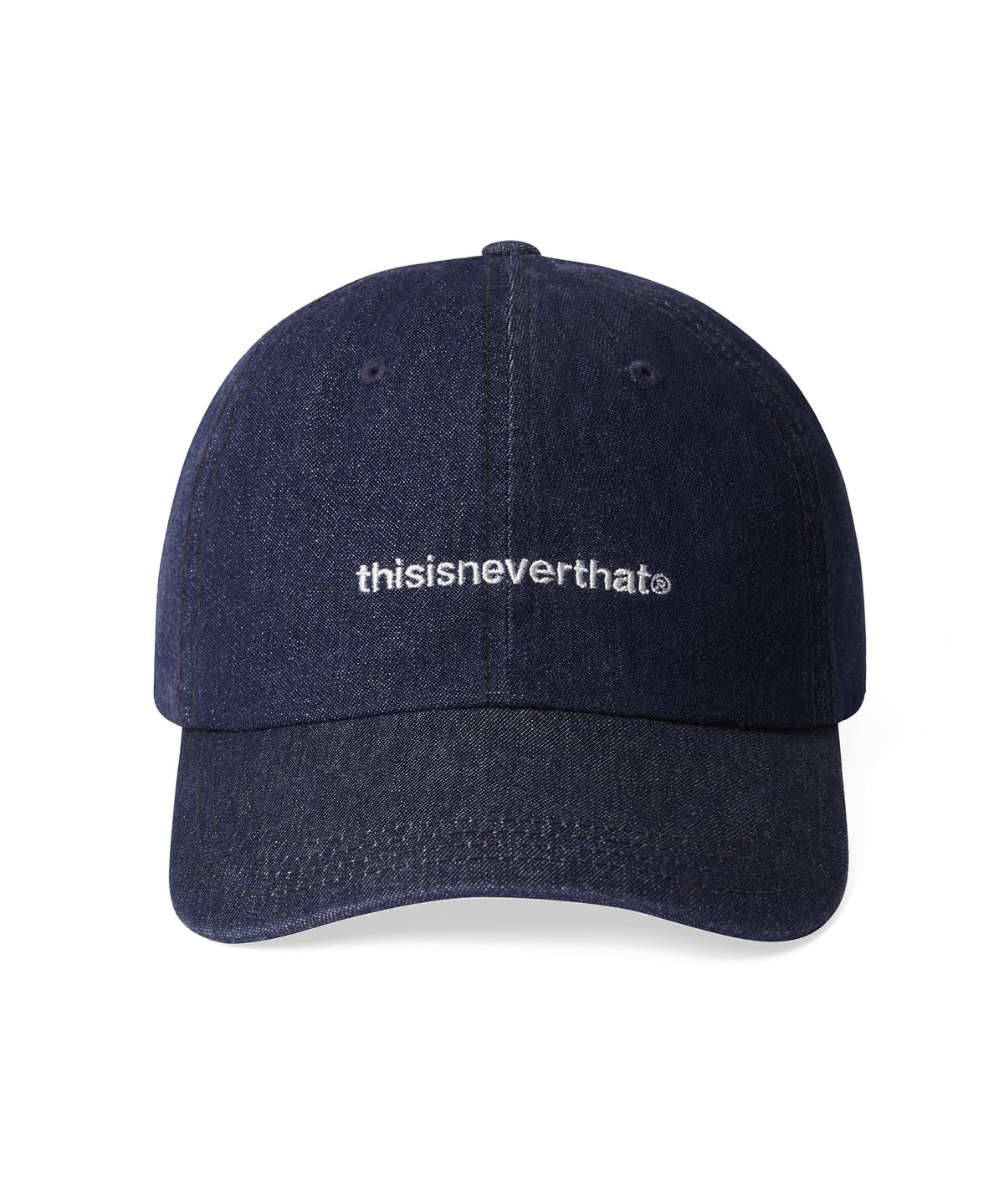 디스이즈네버댓(THISISNEVERTHAT) Denim T-Logo Cap Indigo