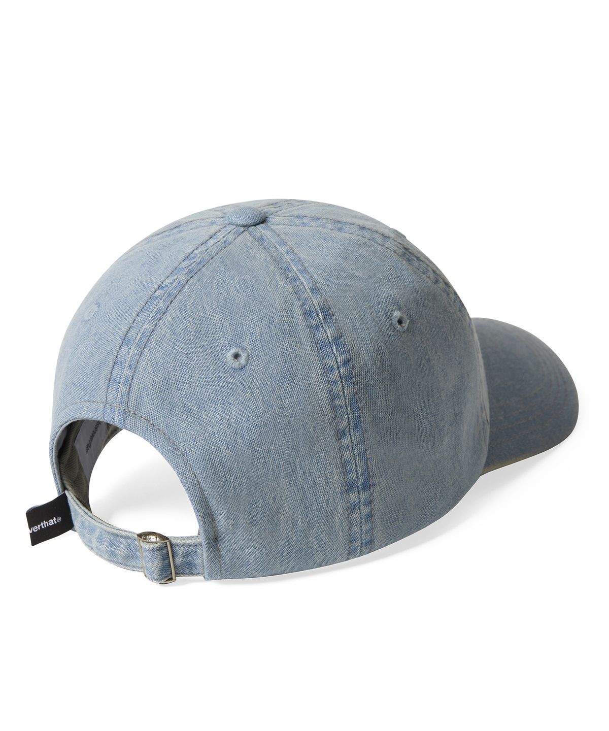 디스이즈네버댓(THISISNEVERTHAT) Denim T-Logo Cap Washed Blue