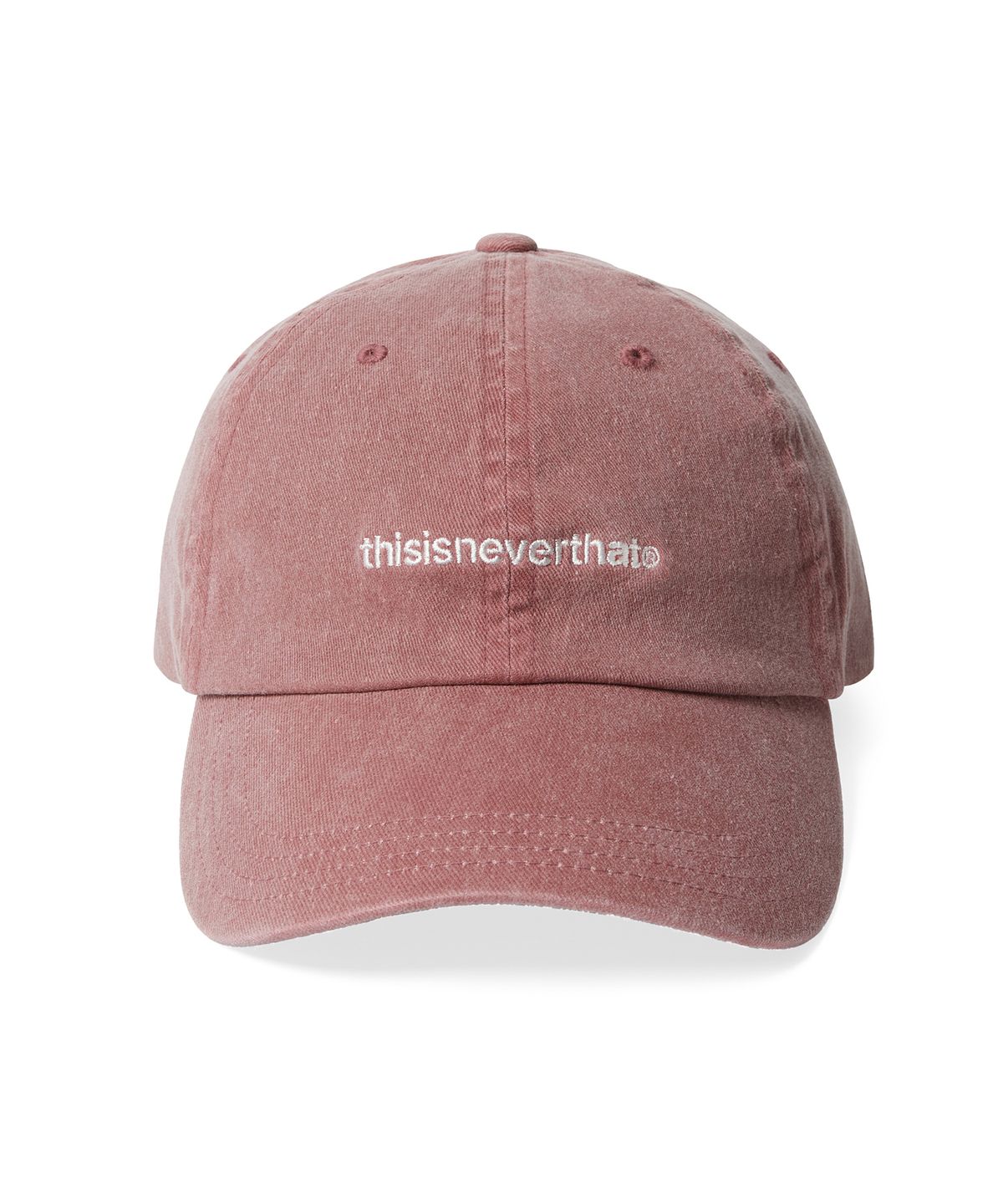 디스이즈네버댓(THISISNEVERTHAT) T-Logo Cap Dusty Red