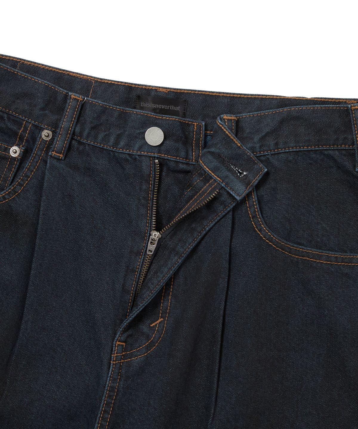 디스이즈네버댓(THISISNEVERTHAT) Loose Jeans Dusty Navy