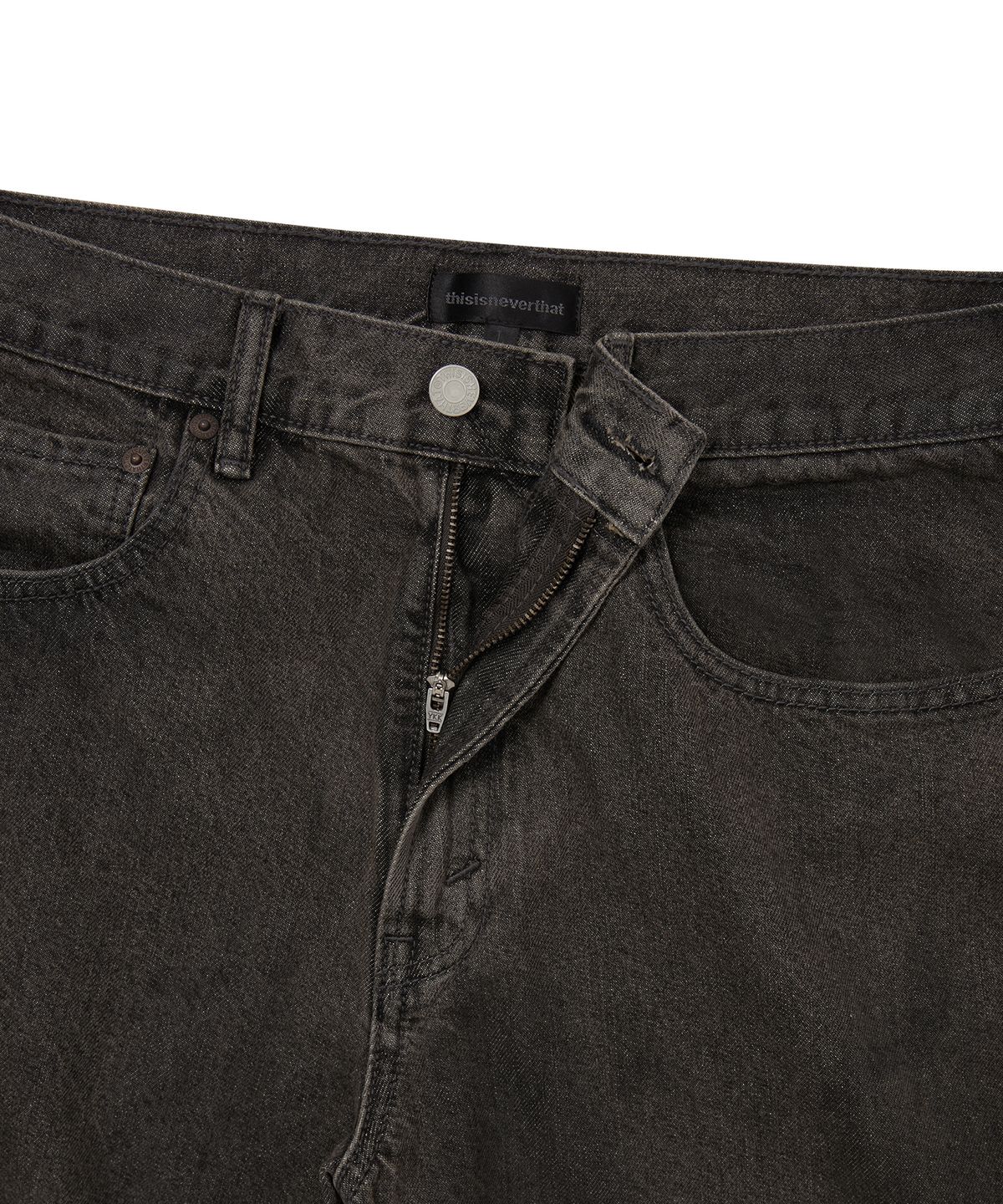 디스이즈네버댓(THISISNEVERTHAT) Regular Jeans Dark Brown
