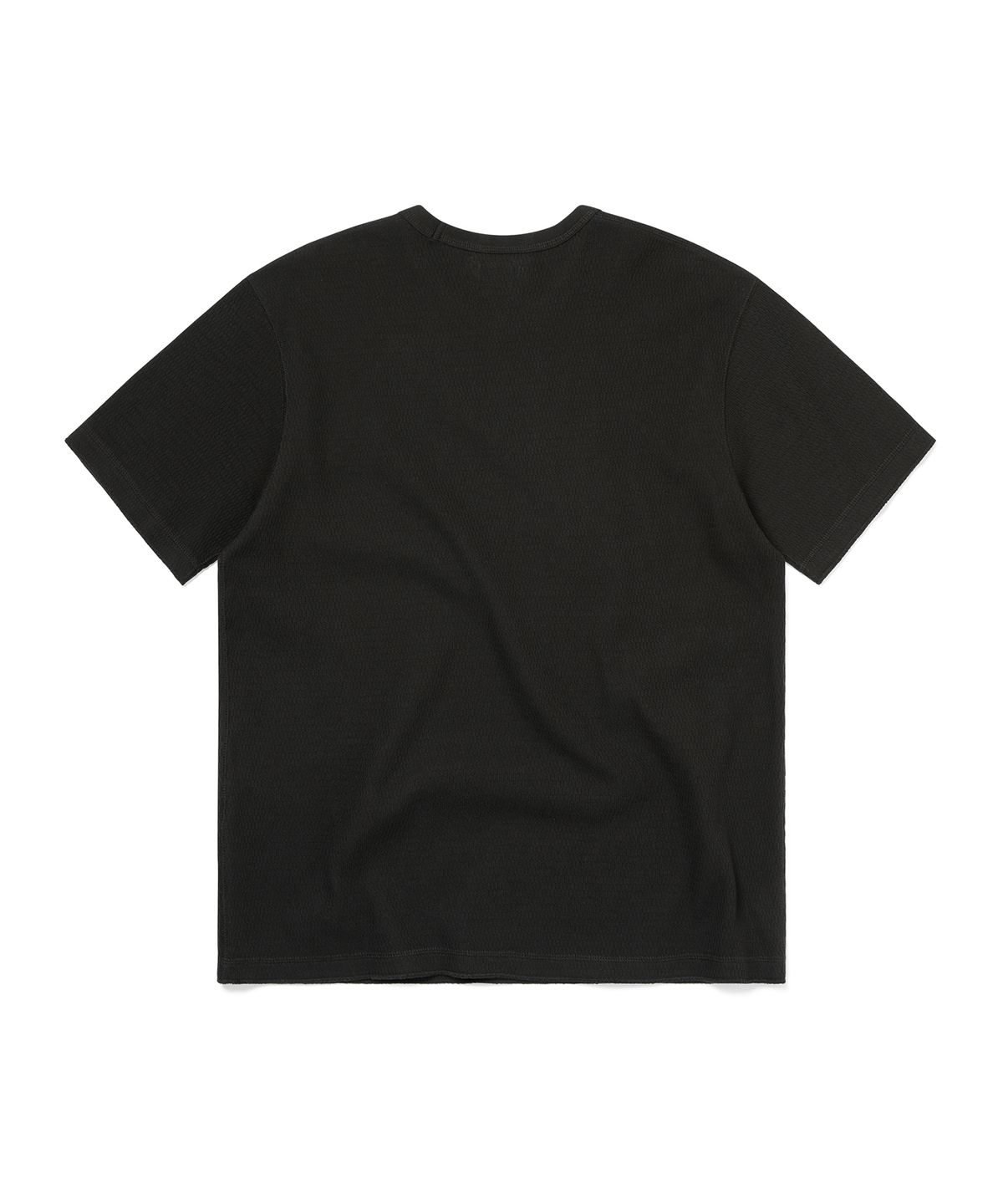 디스이즈네버댓(THISISNEVERTHAT) Waffle Tee Off Black
