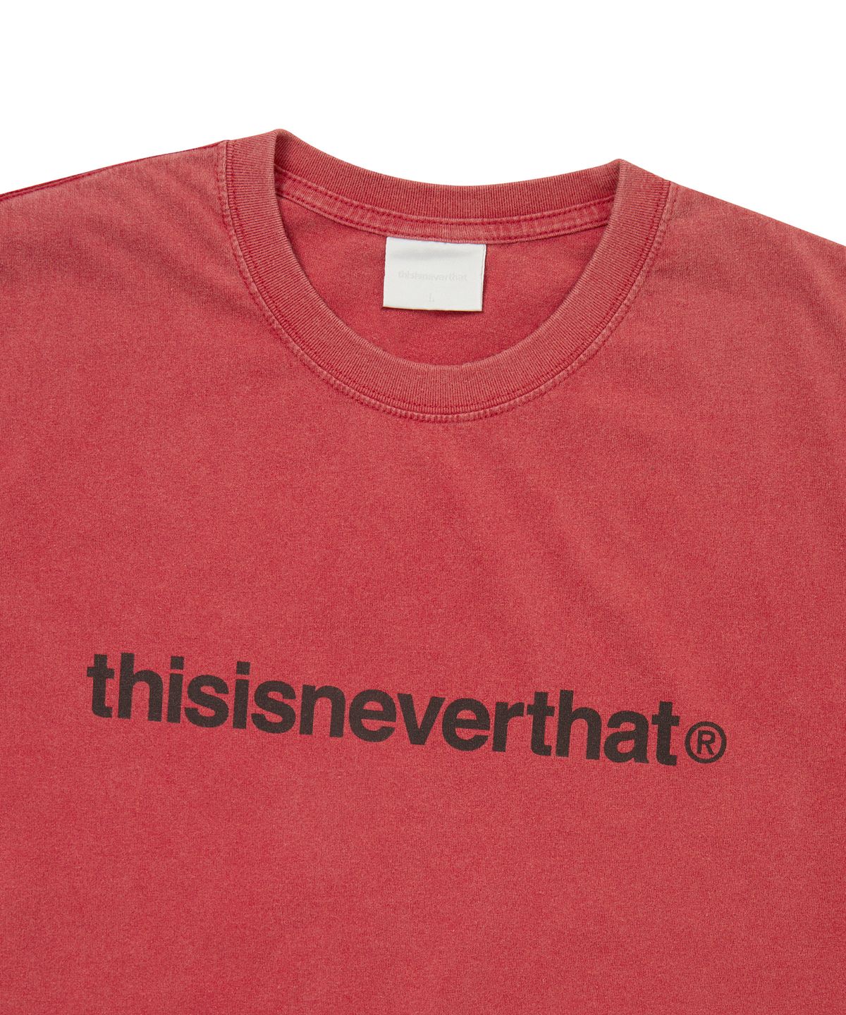 디스이즈네버댓(THISISNEVERTHAT) T-Logo Tee Red