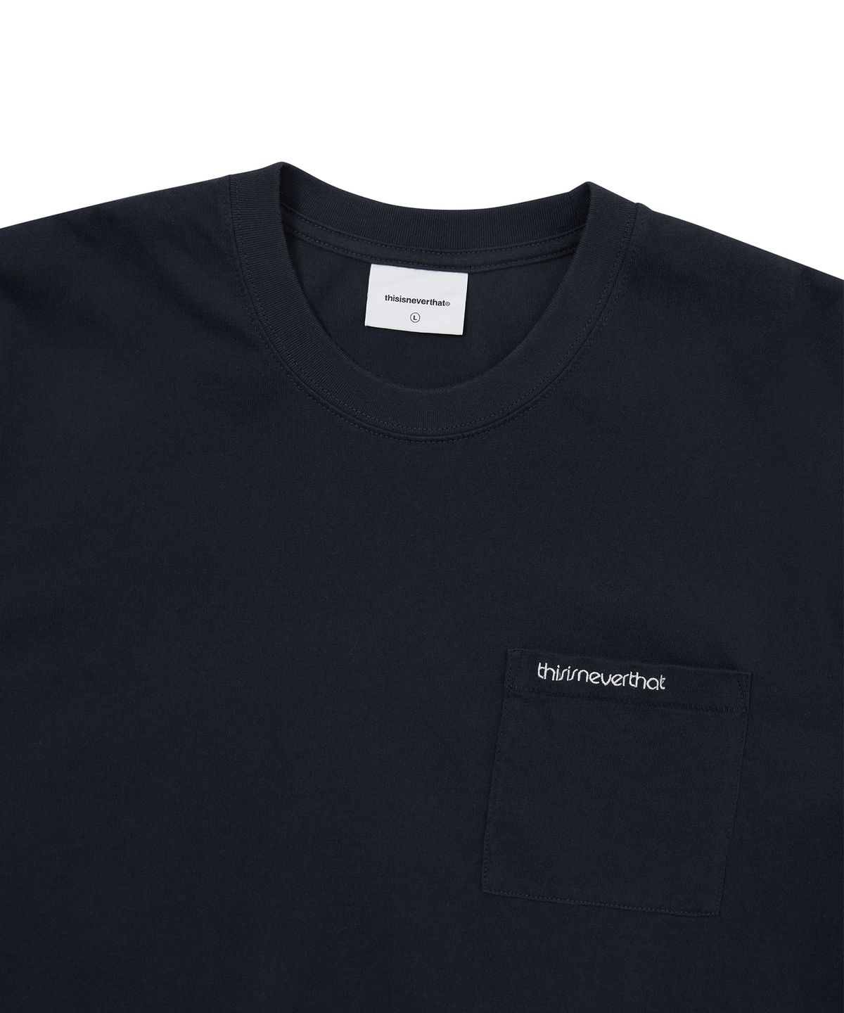 디스이즈네버댓(THISISNEVERTHAT) Basic Pocket Tee Navy