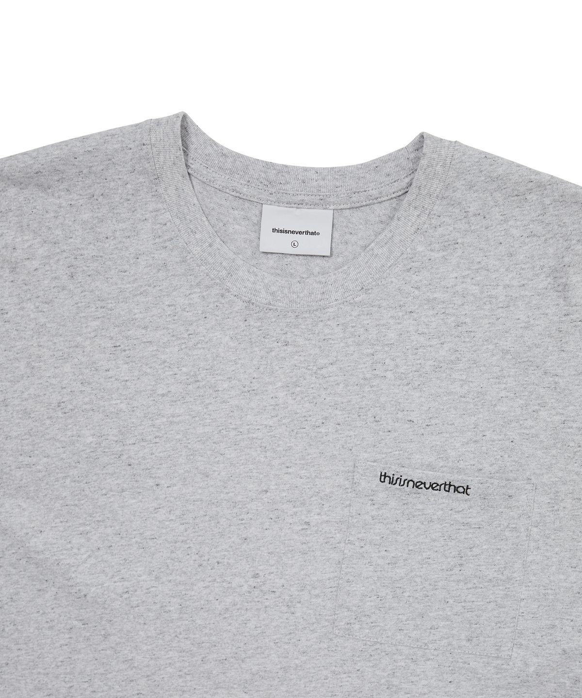 디스이즈네버댓(THISISNEVERTHAT) Basic Pocket Tee Heather Grey