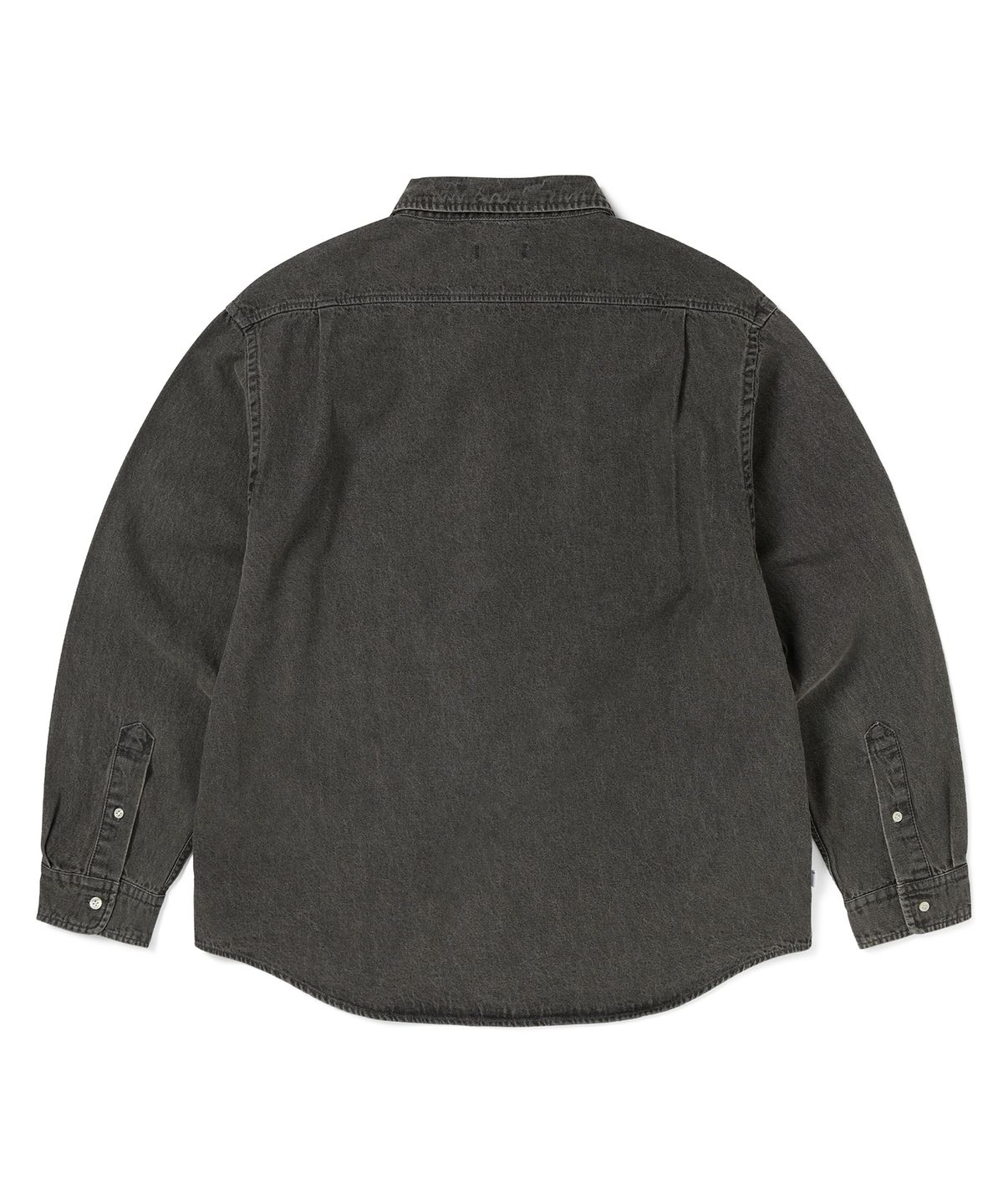 디스이즈네버댓(THISISNEVERTHAT) Washed Denim Shirt Dark Brown