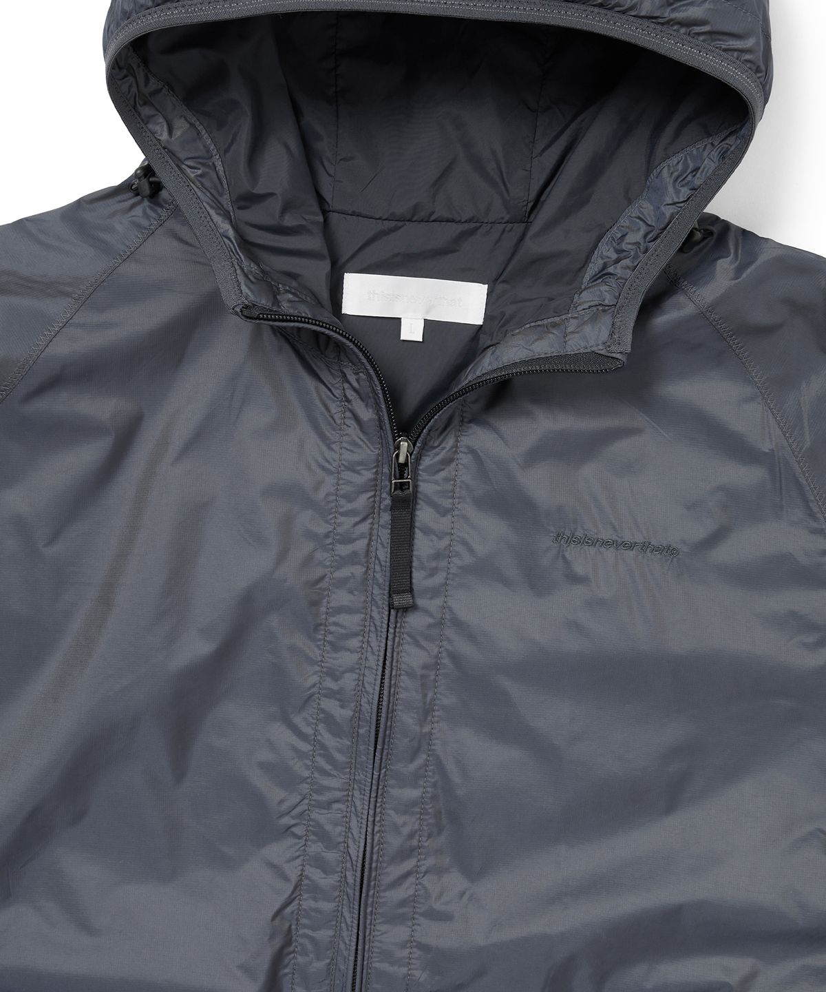 디스이즈네버댓(THISISNEVERTHAT) PERTEX® SP-Logo Windbreaker Navy