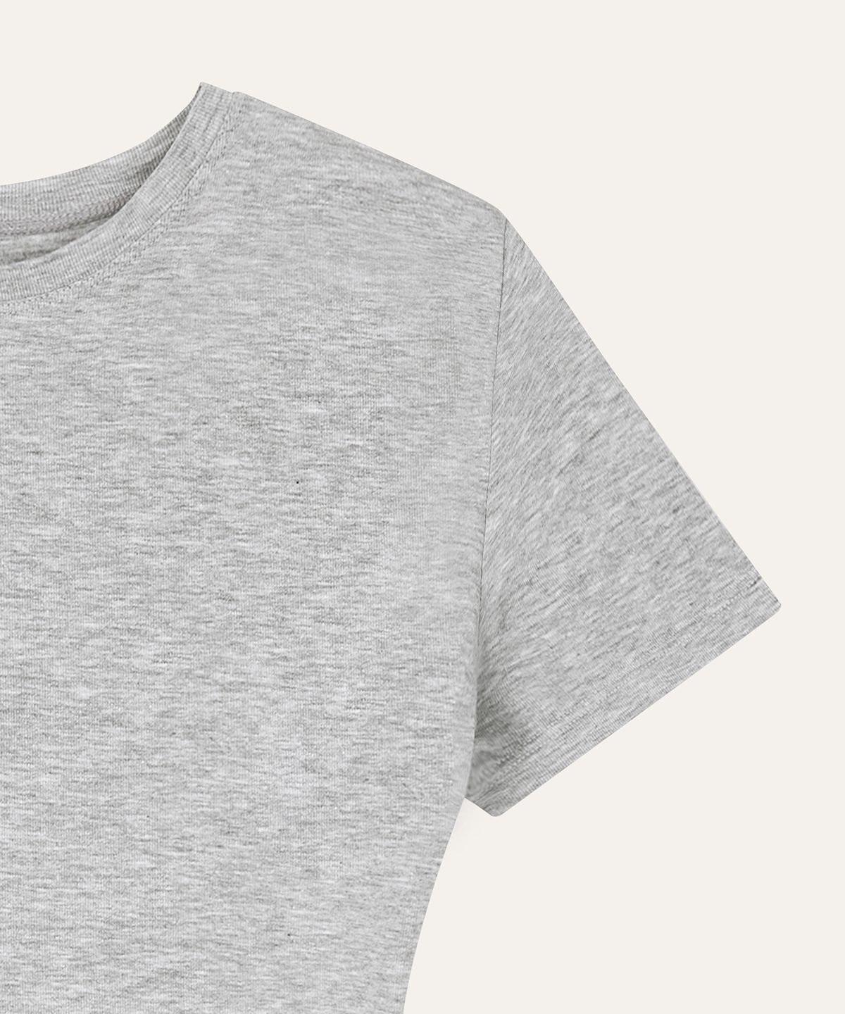 오베르(AUBER) Organic Short Sleeve - Gray