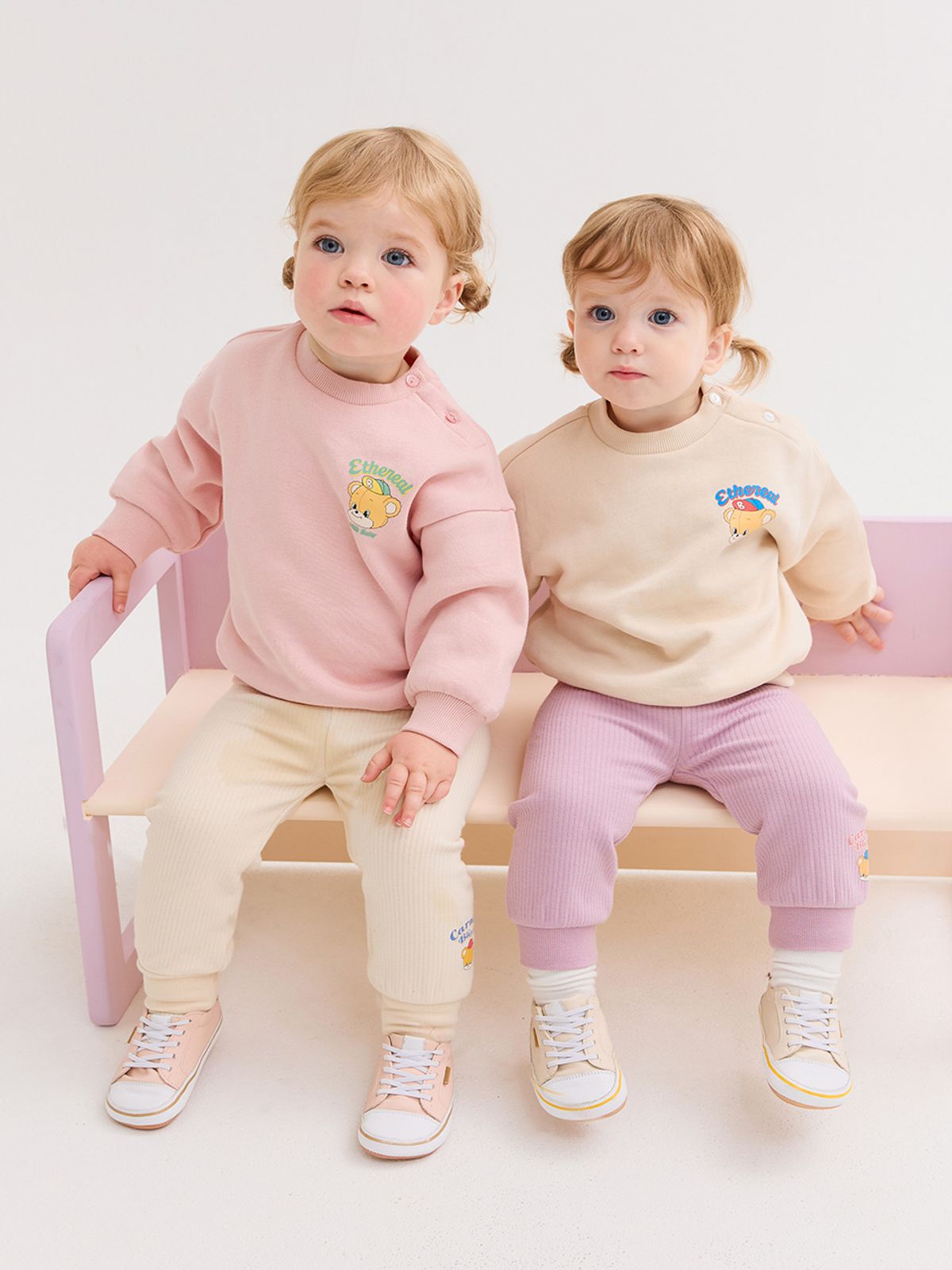 밀크베이비(MILKBABY) 보들보들 보온골지 아기팬츠 유아레깅스