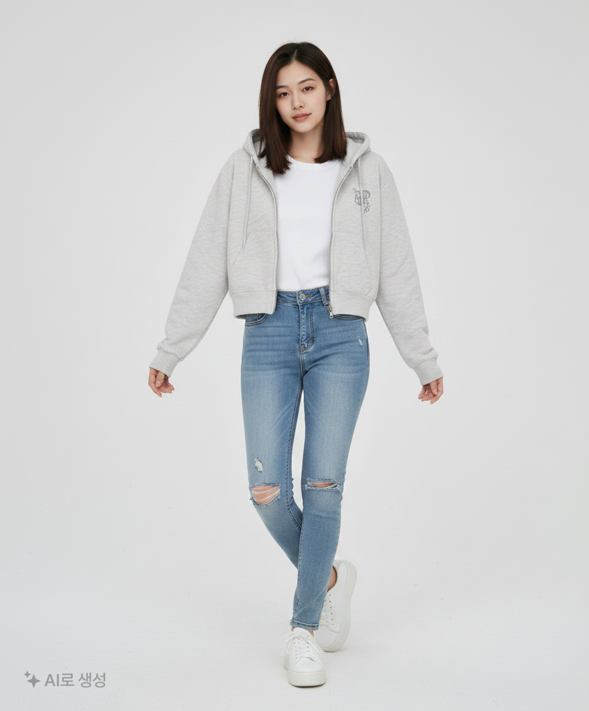 이퓨원트(IFYOUWANT) 후드 집업 FREE