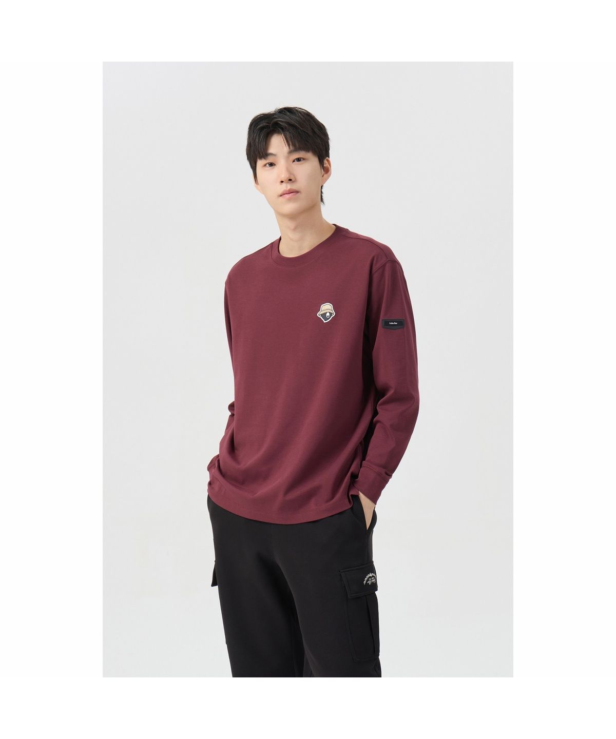 골든베어(GOLDEN BEAR) (공용) Color Long Sleeve T-shirt G4TAW26002WIX